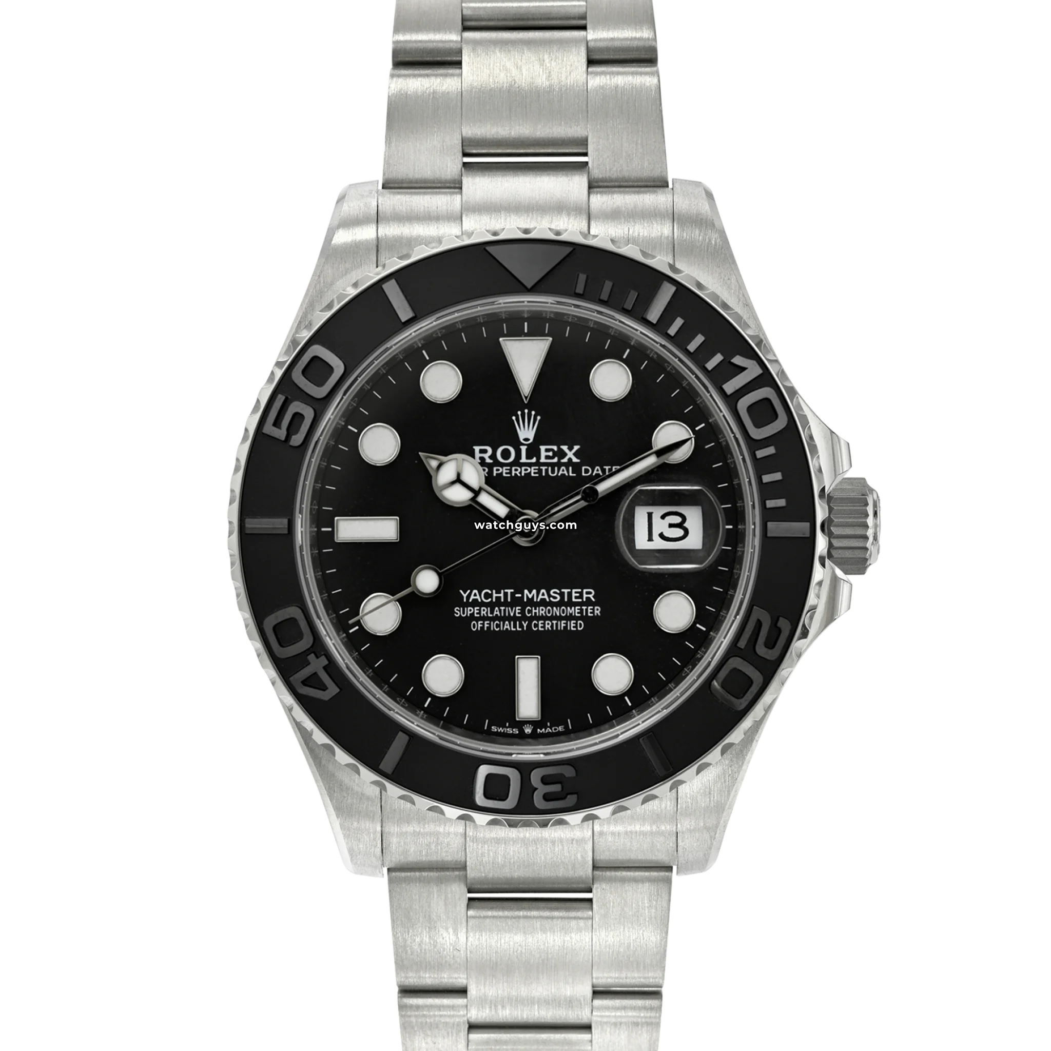 Rolex Yacht Master 226627 RLX Titanium Watch for Men - Luxury Waterproof Diving Timepiece - Perfect for Sailing, Yachting & Professional Diving