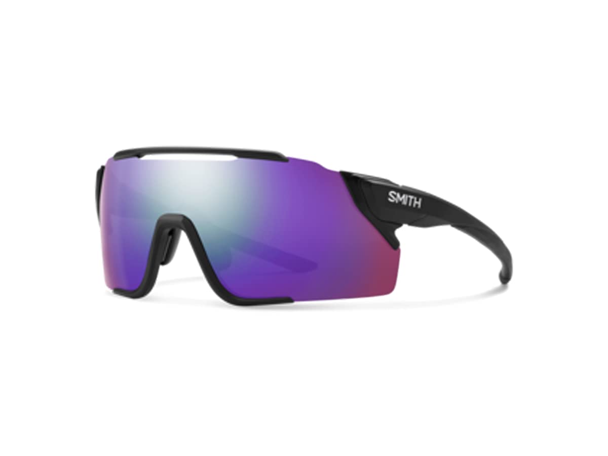 SMITH Attack Rectangle Sunglasses for Men & Women - UV Protection Polarized Sports Sunglasses + Premium Eyewear Care Kit Bundle | Perfect for Running, Cycling, Hiking & Outdoor Activities