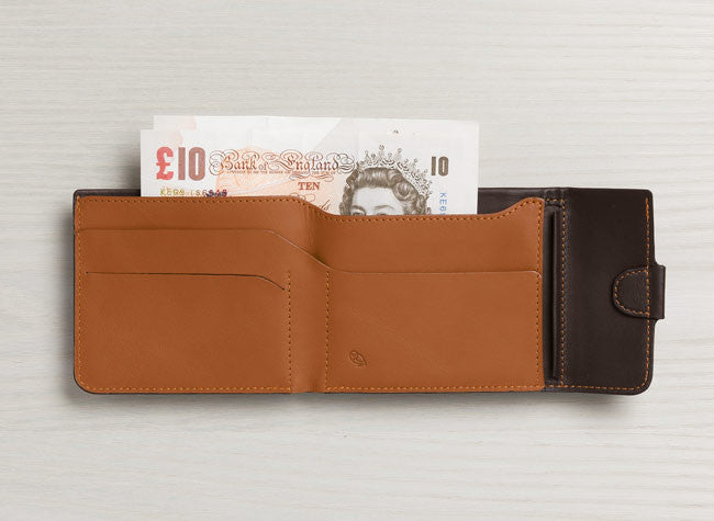 Bellroy Coin Fold Wallet - Slim RFID Blocking Leather Wallet for Men & Women | Perfect for Travel, Everyday Use & Minimalist Lifestyle
