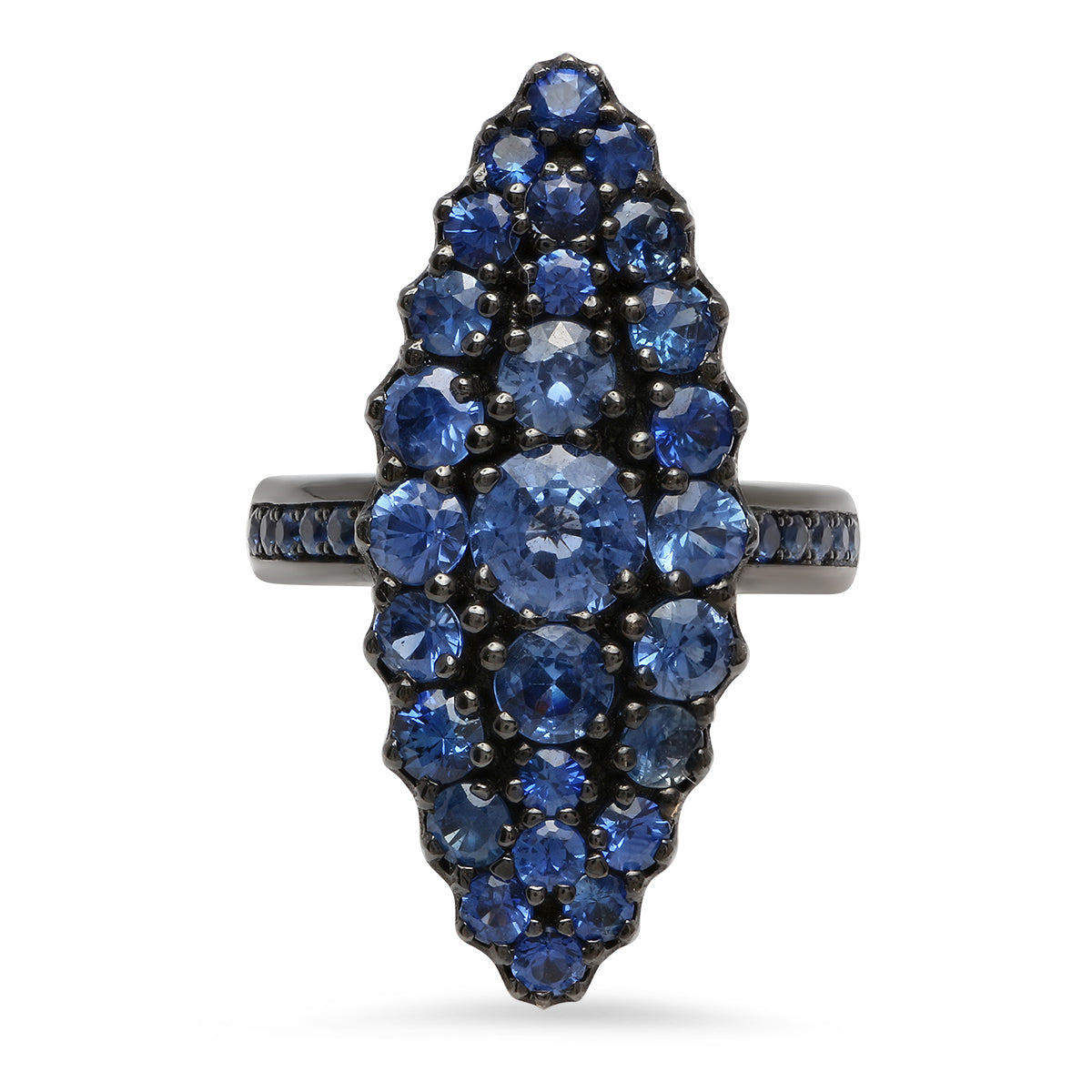 Jeanne D'arc Marquise Cluster Ring - Vintage Inspired Jewelry for Women, Elegant Statement Ring for Parties, Weddings & Special Occasions