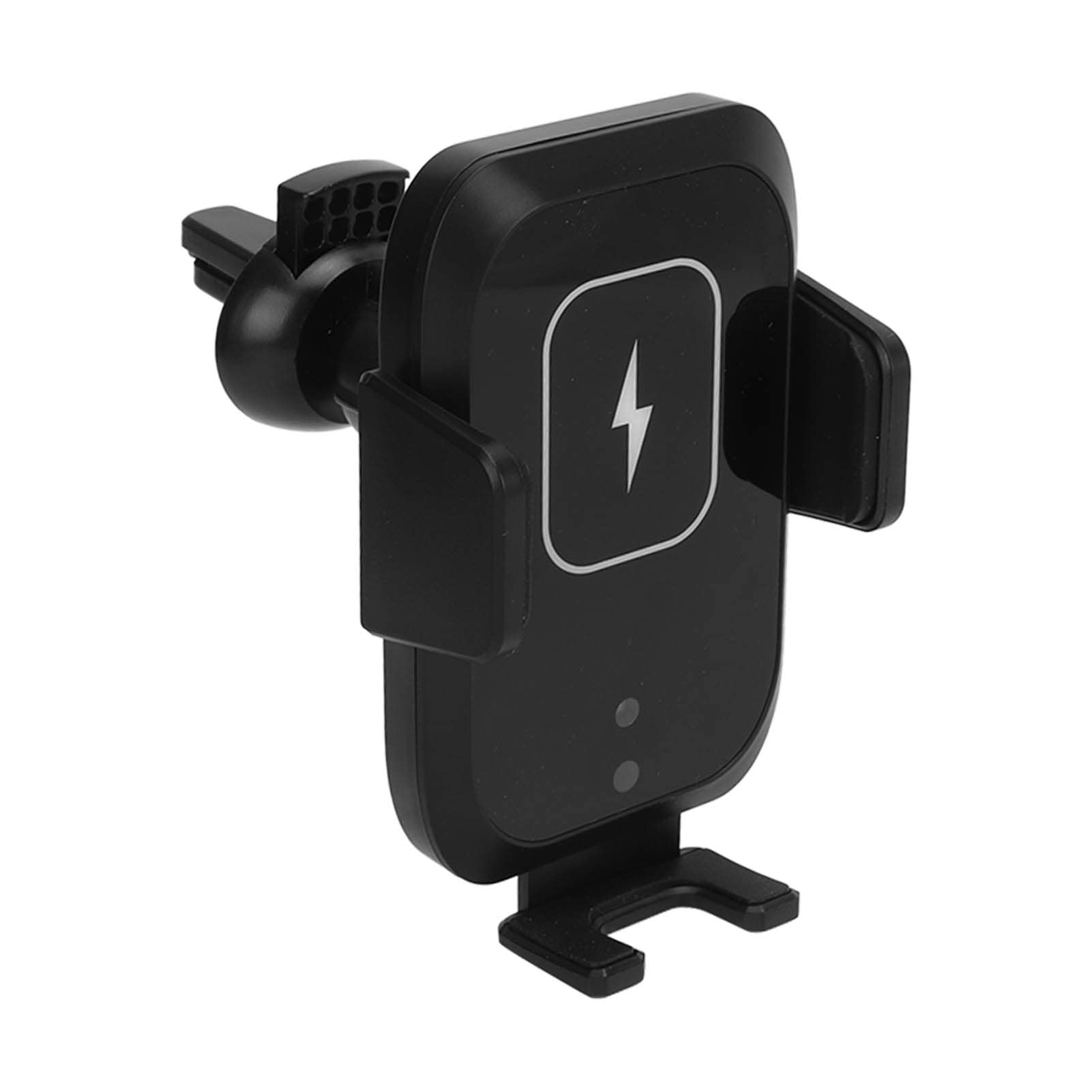 Wireless Car Charger - Auto-Clamping Fast Charging Phone Mount with Retractable Stand for Dashboard & Air Vent | Compatible with iPhone, Samsung, Google Pixel (Perfect for Road Trips & Commuting)