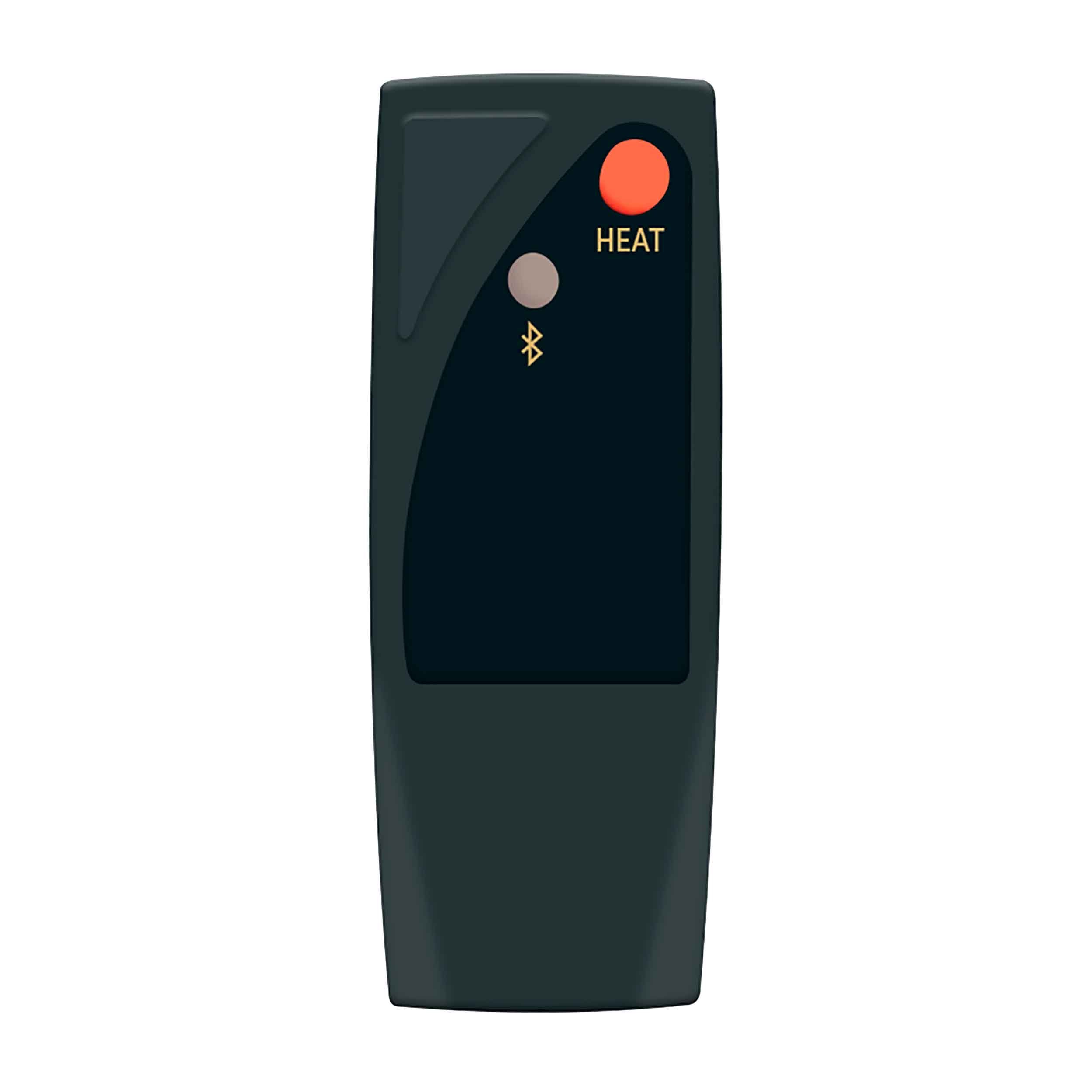 2000W Infrared Outdoor Patio Heater with Bluetooth Wireless Speakers - IPX5 Waterproof, Black (DG125) - Perfect for Backyard, Deck, Garden & Cold Weather Gatherings