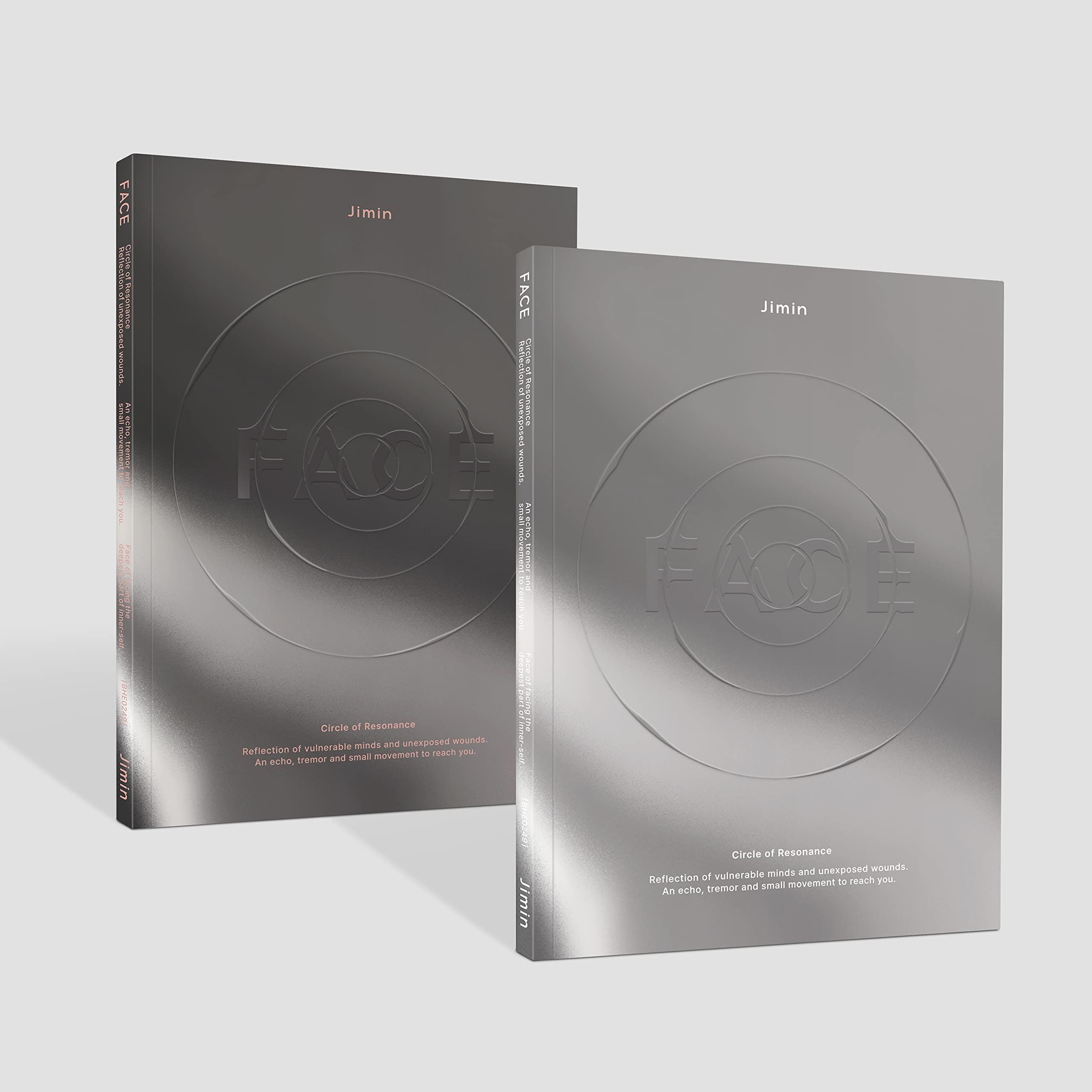 BTS JIMIN - FACE 1st Solo Album (No P.O.B Version) - Invisible Face + Undefinable Face - K-Pop Collectible for Fans & Music Lovers - Perfect for Gifts, Display & Album Collections