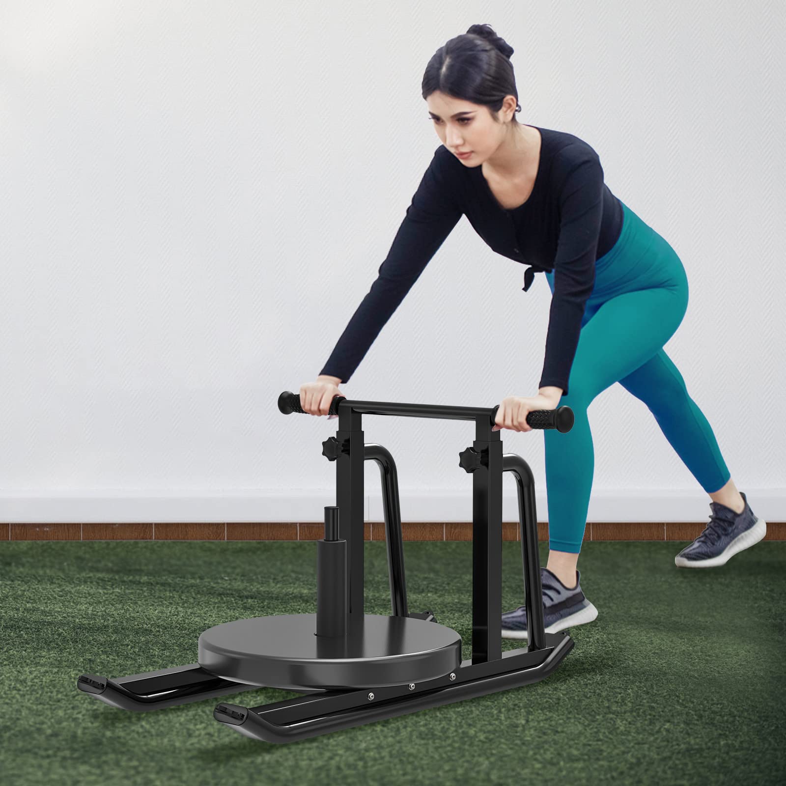 Kipika Adjustable Weight Sled for Speed Training & Strength Workouts - Compatible with 1