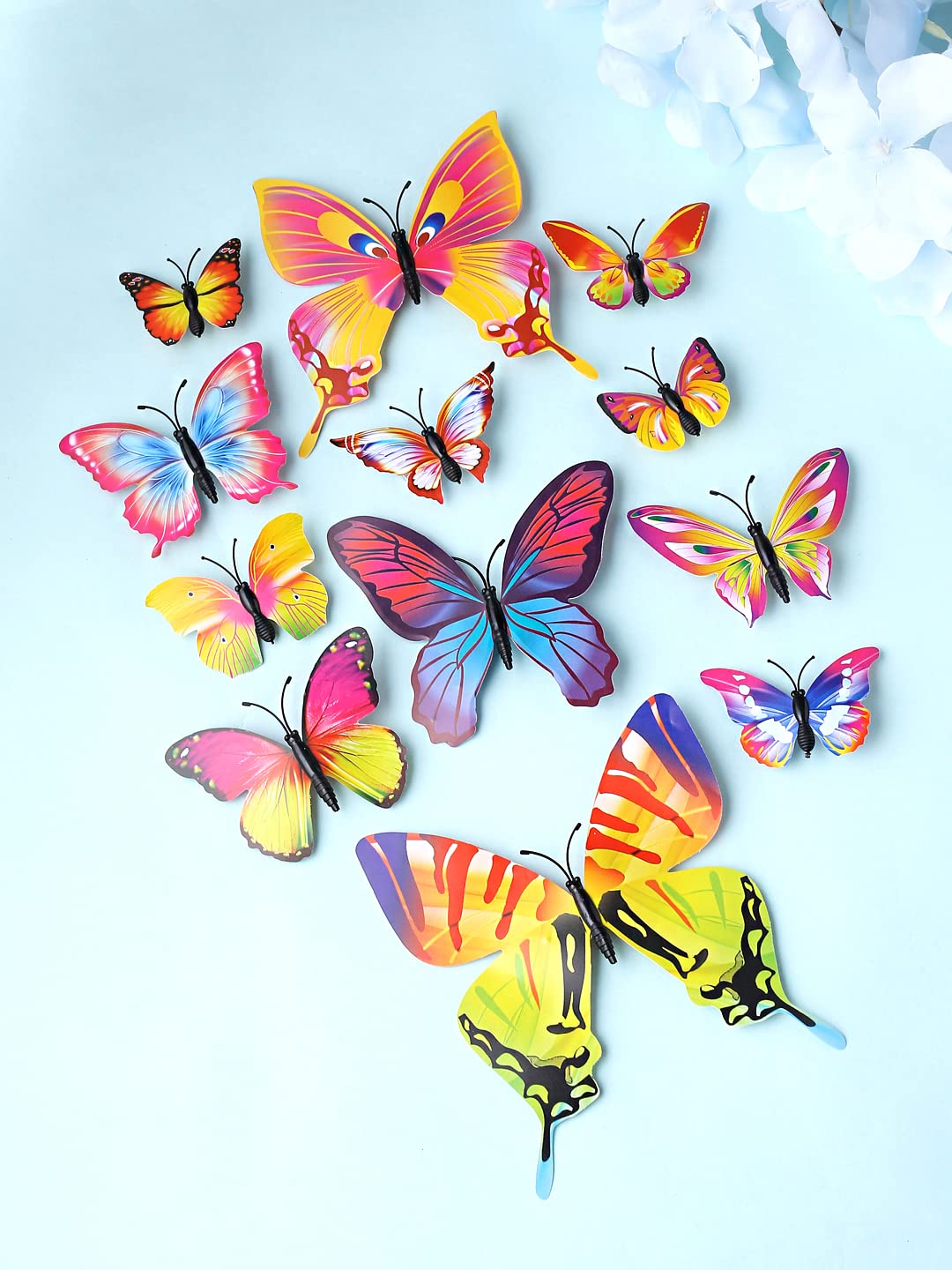 Colorful Butterfly Hair Clips for Girls - Baby Hair Accessories for Parties & School