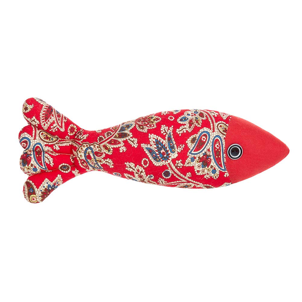 Premium Fish-Shaped Catnip Toy for Cats - Interactive Teething & Chewing Toy with Catnip - Fun Playtime for Indoor & Outdoor Cats - Great for Stress Relief & Dental Health
