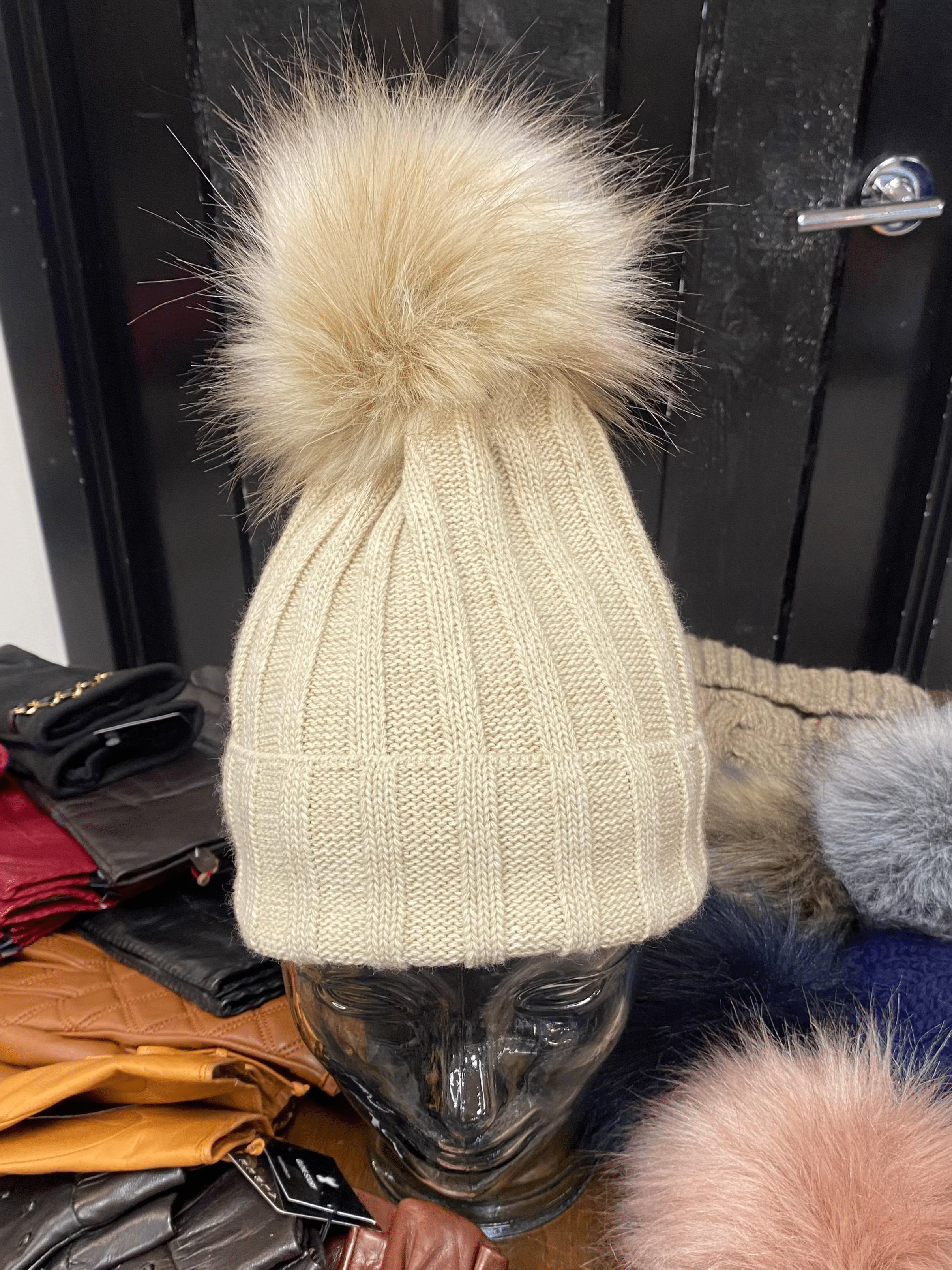 Oatmeal Ribbed Knit