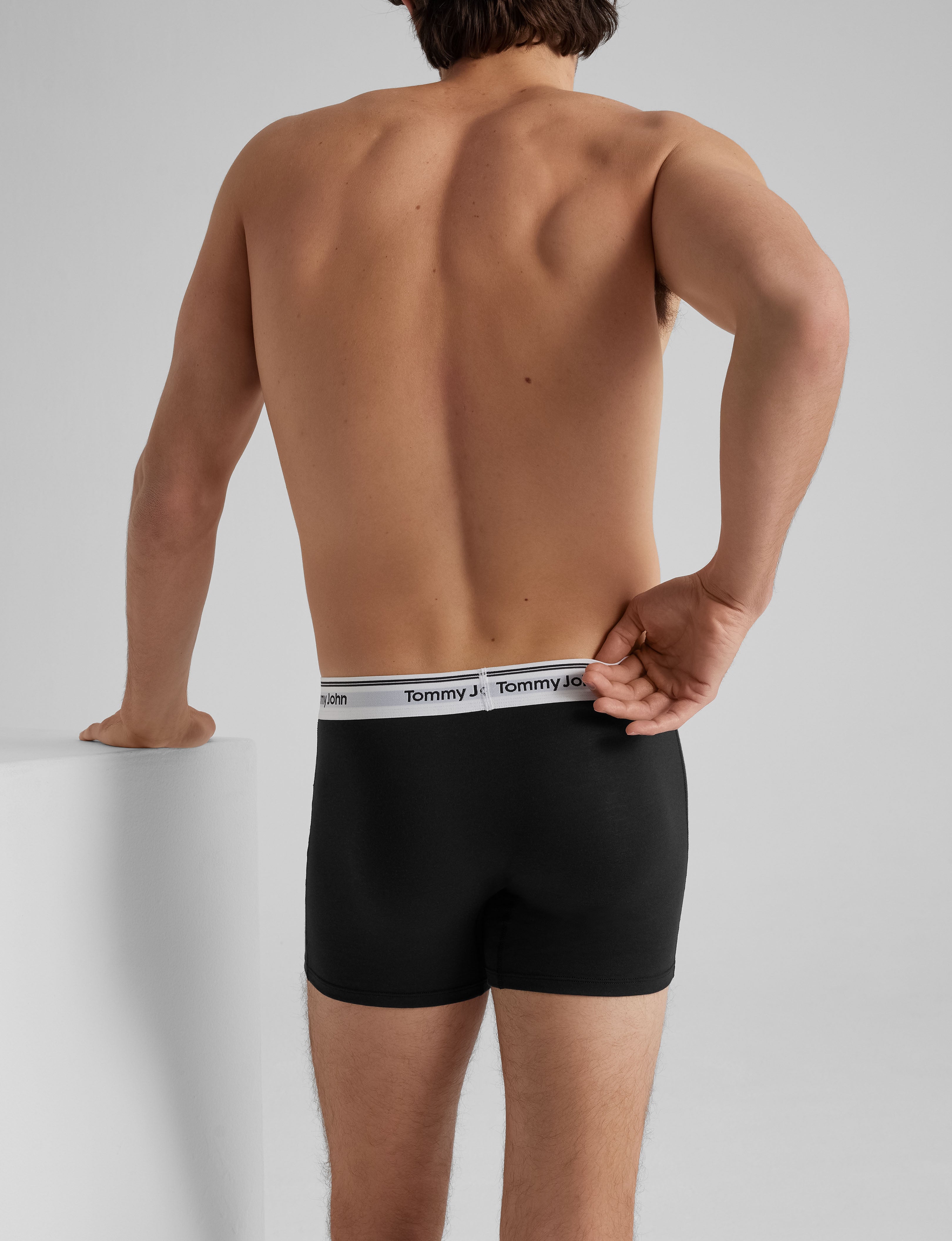 Premium Cotton Boxer Briefs for Men - 3 Pack Soft Breathable Underwear - Comfortable for Daily Wear, Workout & Travel