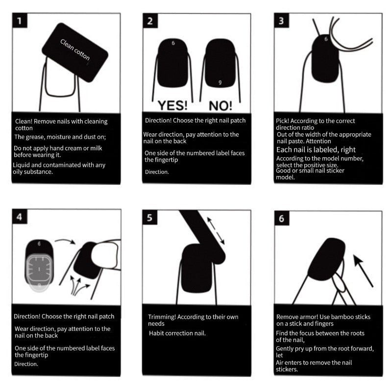 Handmade Stiletto Press On Nails - Reusable Fake Nails with Full Cover Design, XS/S/M/L Sizes for Manicure | Perfect for Parties, Weddings & Special Occasions