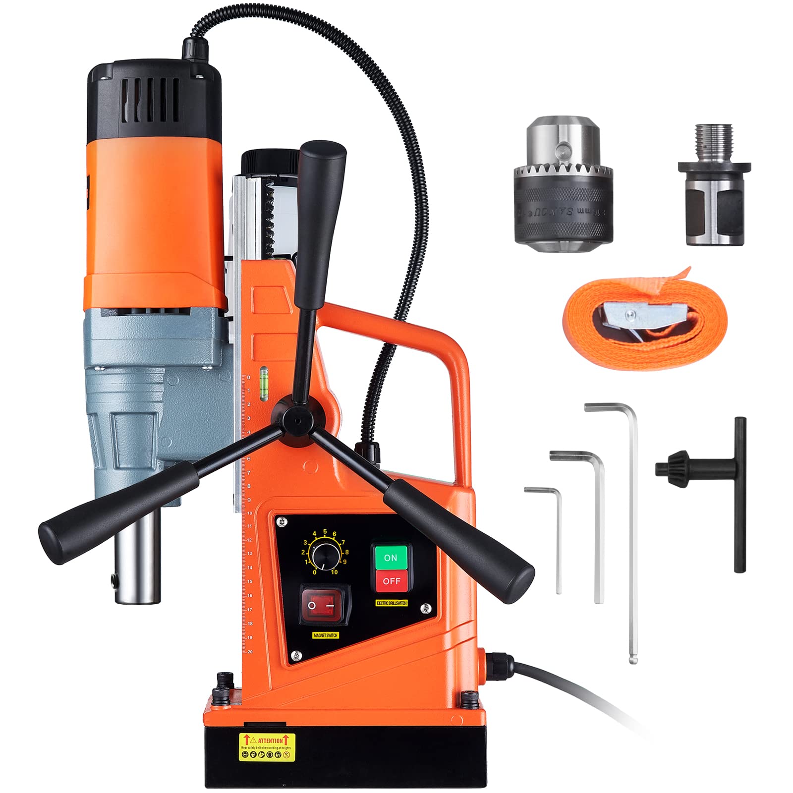 VEVOR 1550W Magnetic Drill Press, 2