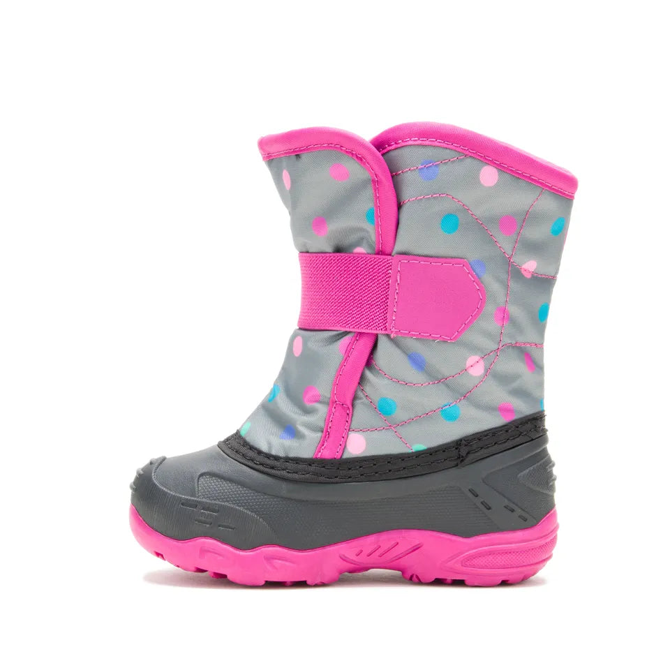 KAMIK SNOWBUG 6 Kids' Winter Snow Boots - Waterproof & Insulated for Cold Weather - Final Sale | Perfect for Snow Play, Sledding & Outdoor Winter Activities