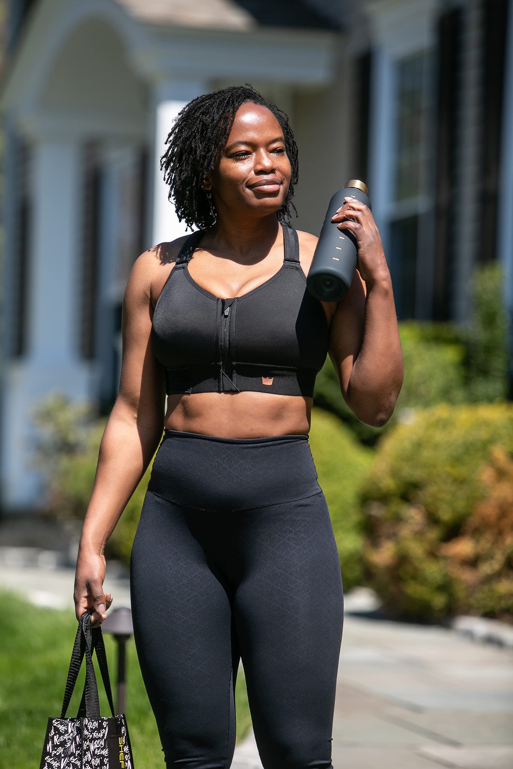 SHEFIT Flex Sports Bra for Women - Medium Impact Workout Bra with Adjustable Support for Running, Yoga & Gym Activities