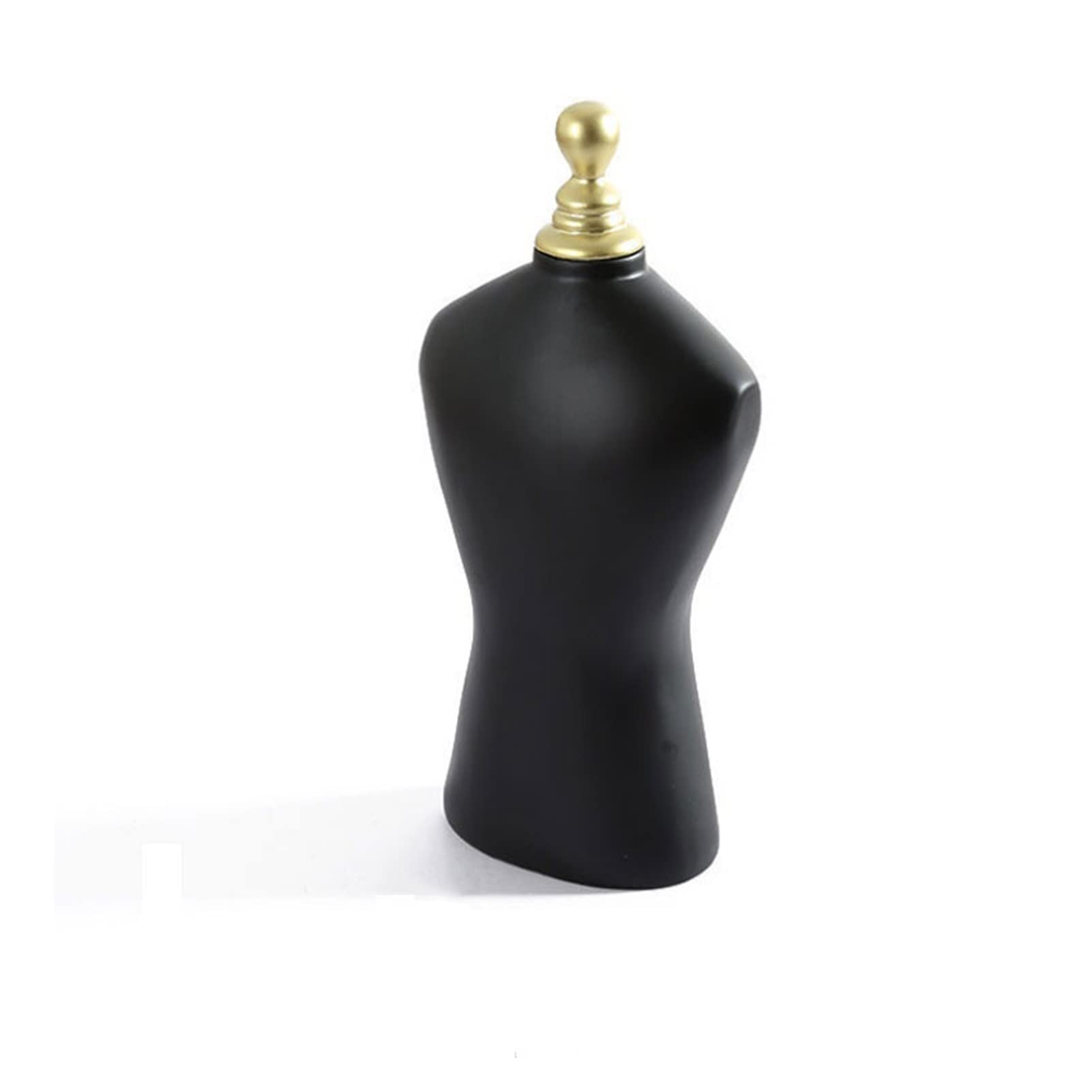 YANZHEXIN Jewelry Display Stand - Resin Necklace & Earring Holder, Creative Mannequin Pendant Display for Boutique, Jewelry Store and Trade Shows (Black) - Perfect for Showcasing Necklaces, Earrings and Pendants in Retail Stores, Exhibitions and Home Decor