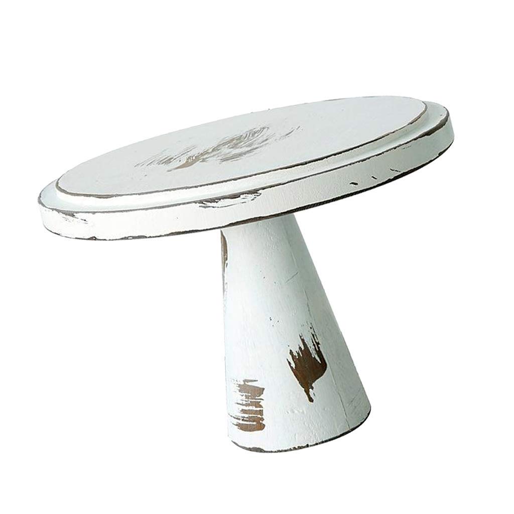 Rustic Wooden Cake Stand for Wedding, Birthday Party - 10.6