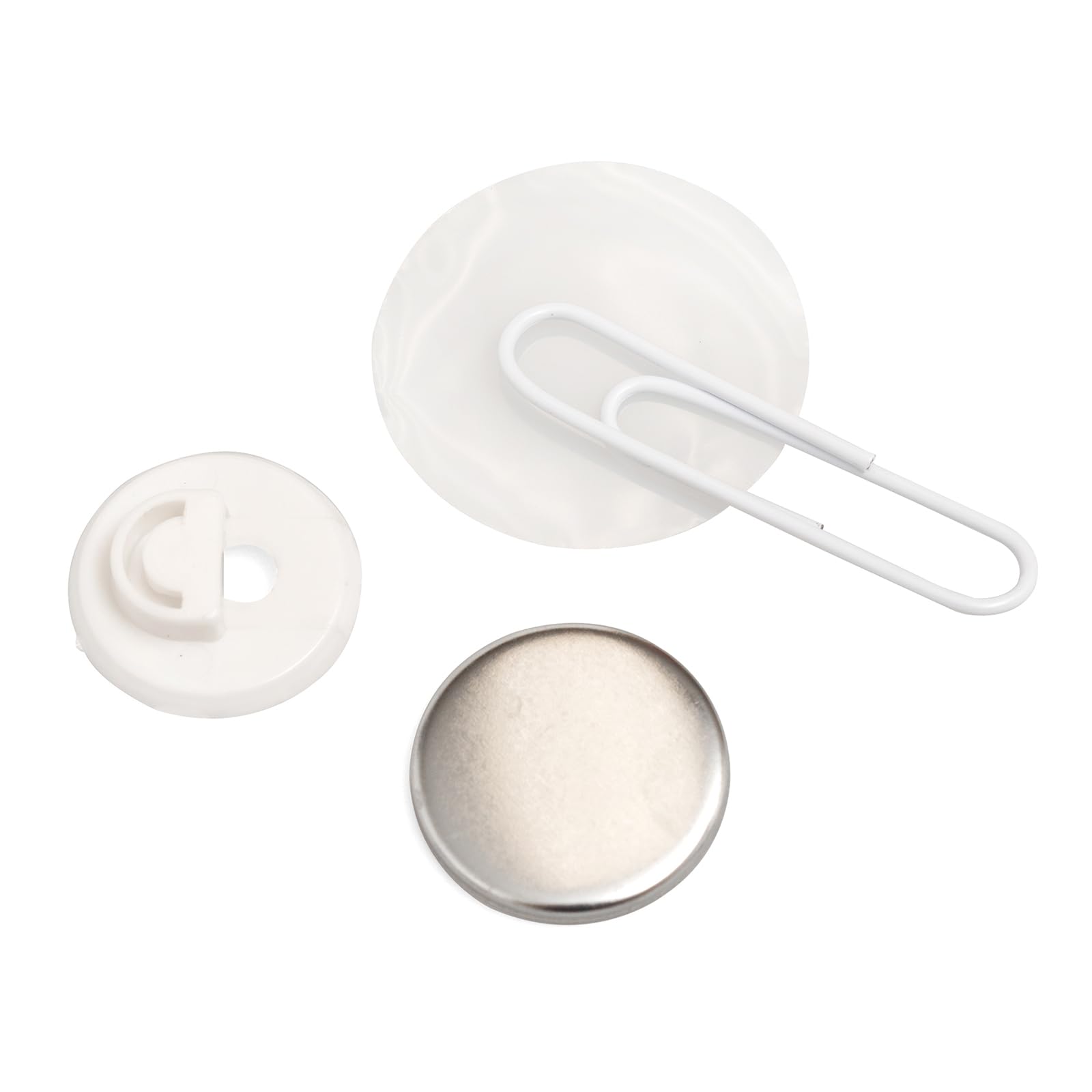 Button Press Clips Backers - Heavy Duty Fasteners for Clothing & DIY Projects - Perfect for Sewing, Crafts, and Fabric Repair