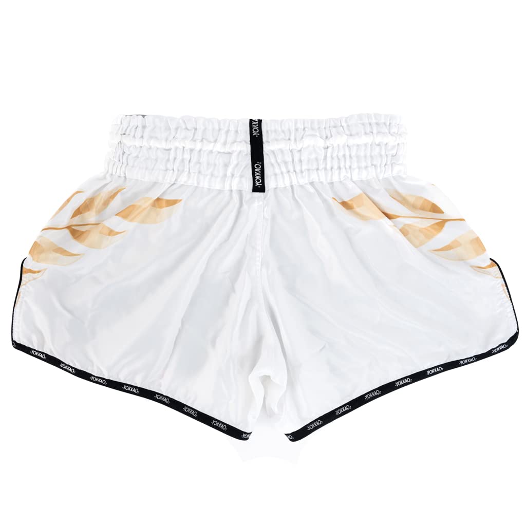 YOKKAO Muay Thai Boxing Shorts for Men & Women - Premium Satin MMA Shorts for Training & Competition | Perfect for Muay Thai, Kickboxing & MMA Fighters | Gym Workout & Martial Arts Apparel