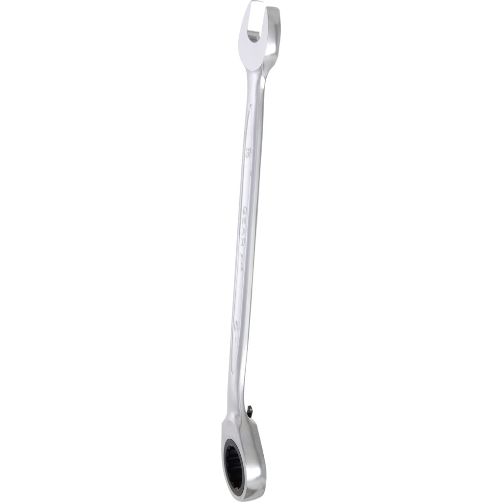 KS Tools 5034624 Ratcheting Spanner 24mm - GEARplus Reversible for Auto Repair