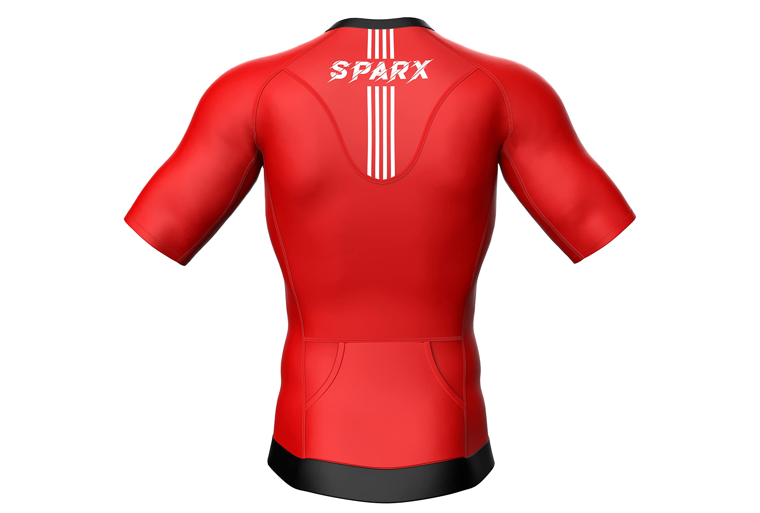 Sparx Men's Aero Tri Tank Top - Breathable Quick-Dry Short Sleeve Triathlon Shirt for Cycling, Swimming, Running - Perfect for Triathlons, Training & Outdoor Sports