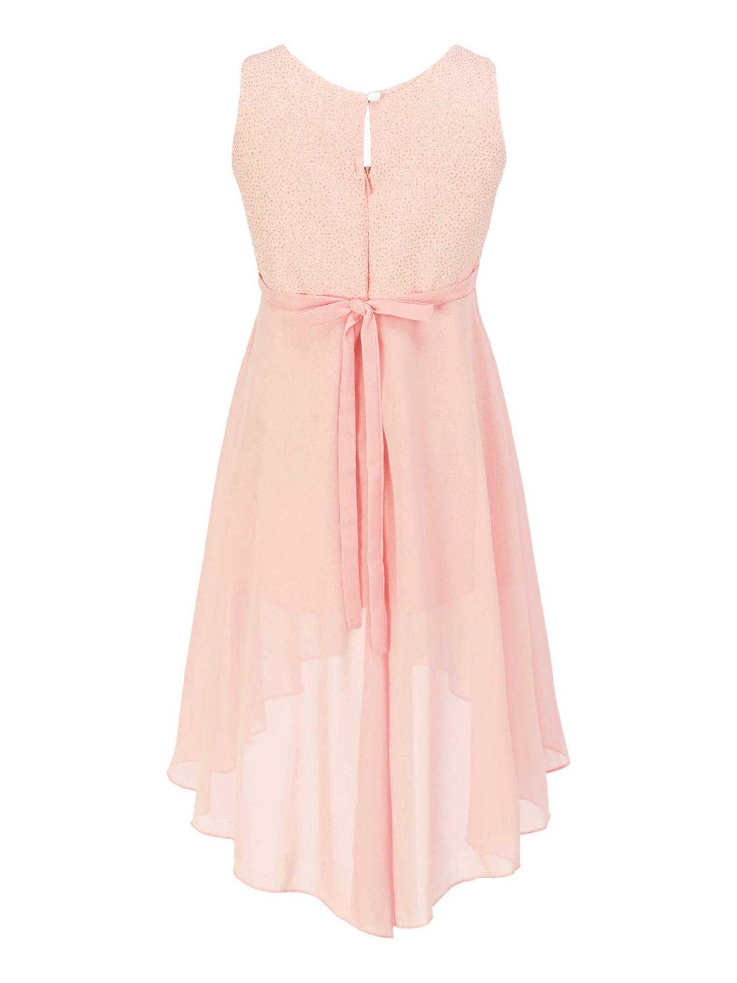 Sparkly Chiffon Dance Dress for Girls - Elegant Princess Prom Gown for Weddings, Formal Parties & Ballet Performances | Perfect for Recitals, Pageants & Special Occasions
