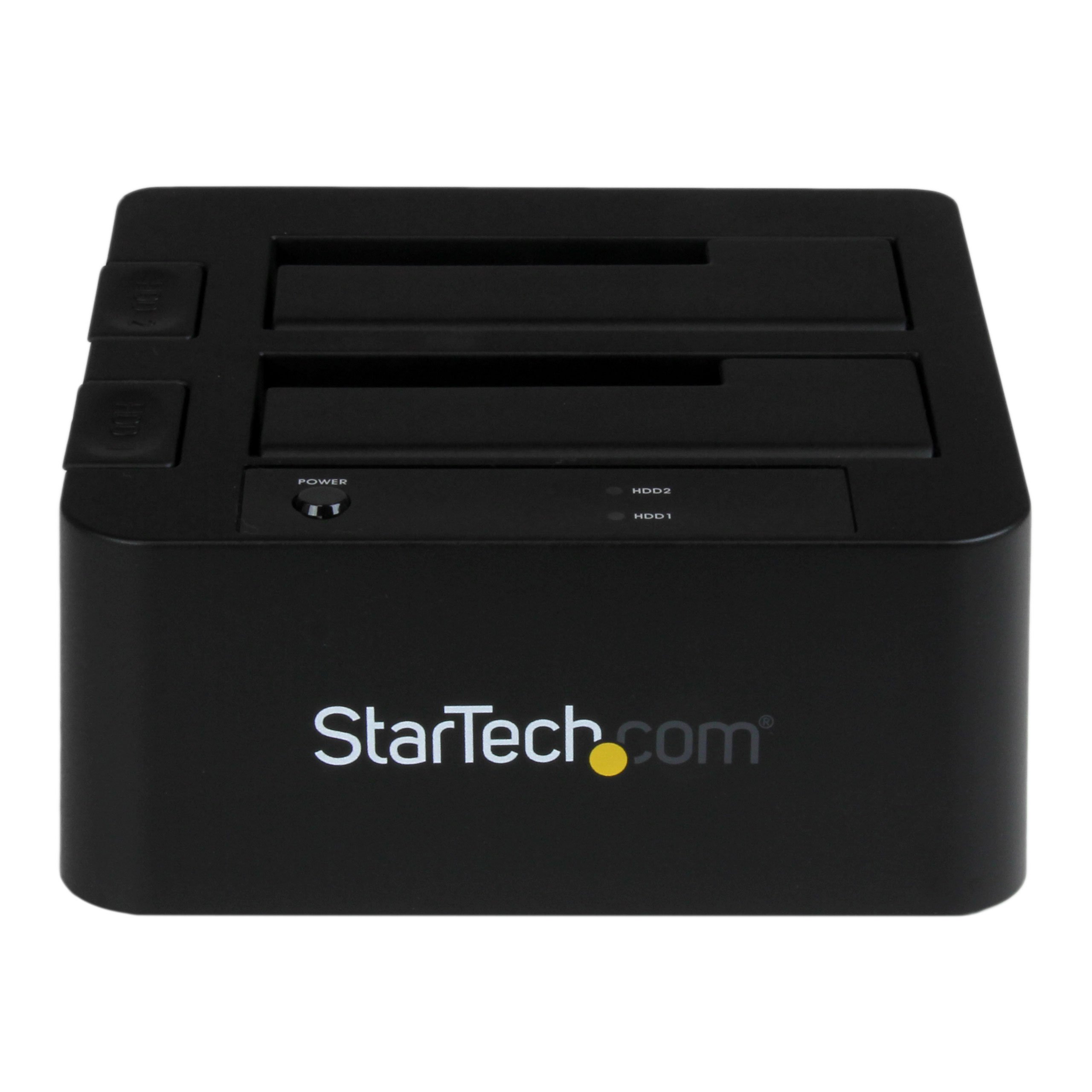 StarTech.com Dual-Bay USB 3.0 & eSATA to SATA Hard Drive Docking Station for 2.5/3.5