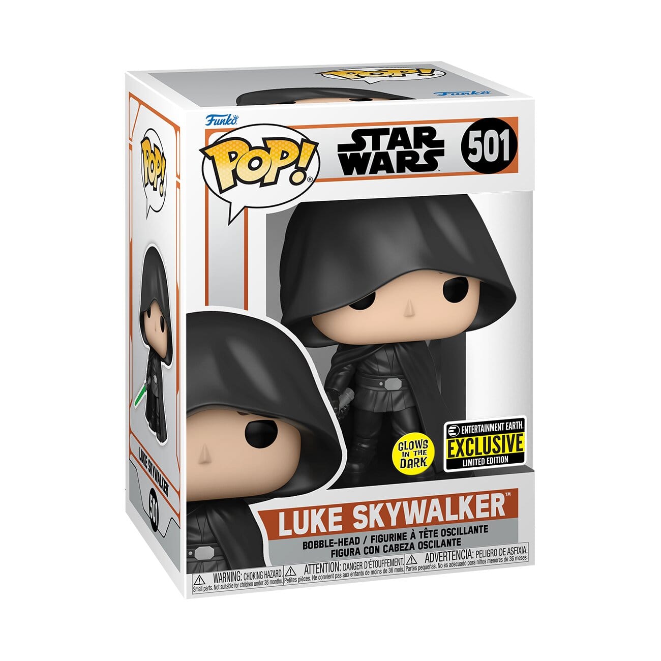 Funko Pop! Luke Skywalker Collectible Figure - Star Wars: The Mandalorian Series - Perfect for Display, Gifts & Star Wars Fans Collection