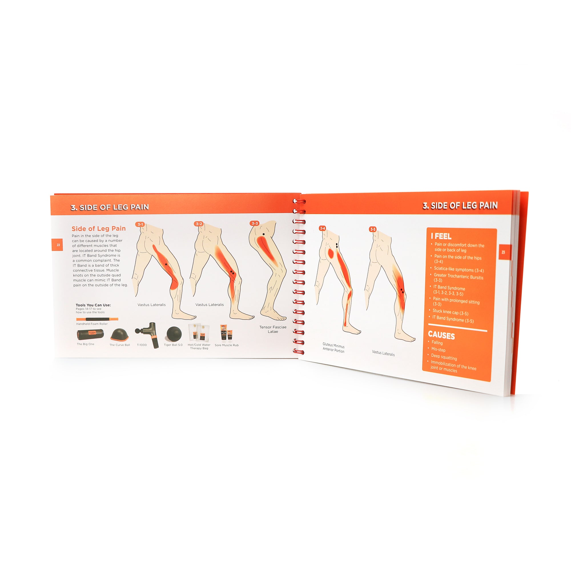 Tiger Tail Massage Roller for Muscle Relief - Portable Deep Tissue Massager for Athletes, Runners & Pain Relief - Perfect for Post-Workout Recovery & Muscle Therapy