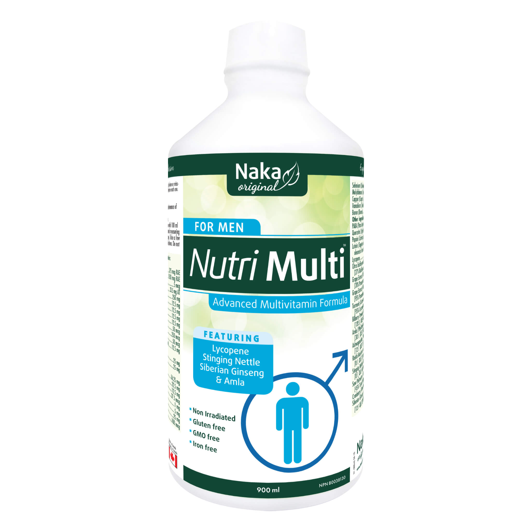 Nutri Multi Men Pre Mix Liquid - Premium Multivitamin Supplement for Men's Health - Supports Energy, Immunity & Vitality - Ideal for Active Lifestyles & Daily Wellness