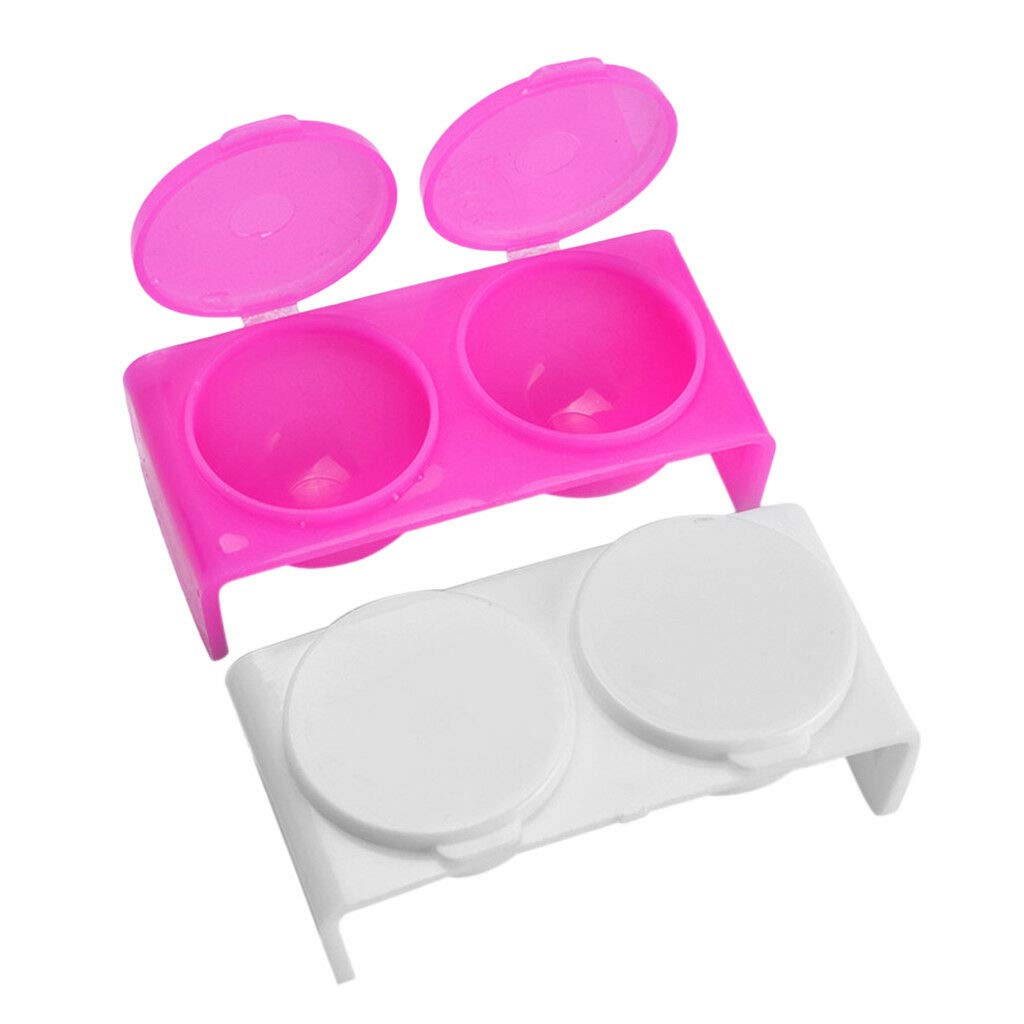 2 Pack Professional Nail Art Pen Set with Brush, Polish & Cleaning Cups - Perfect for DIY Manicures, Nail Art Designs & Salon Use