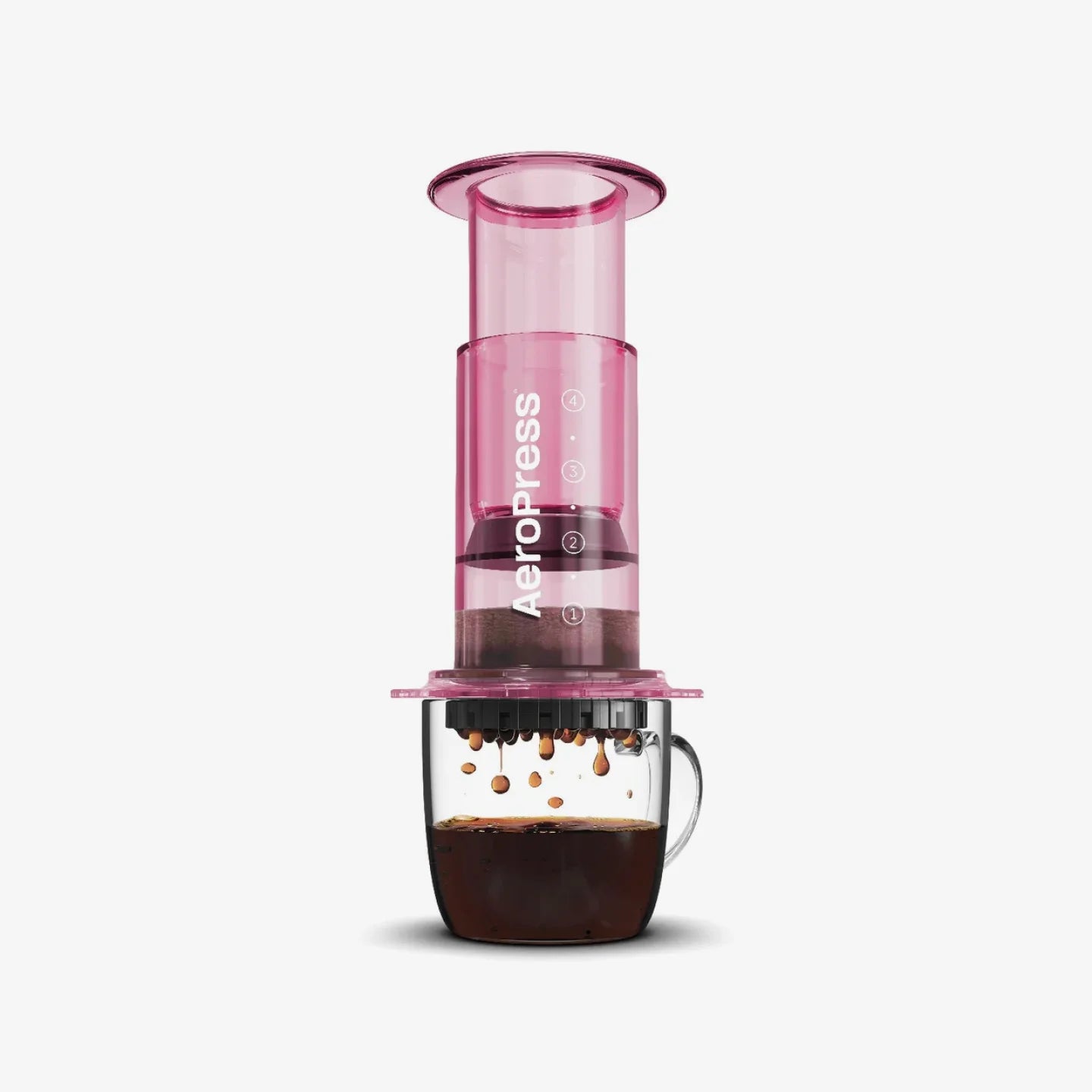 AeroPress Clear & Colors Coffee Maker – Portable Espresso Machine for Home, Travel, and Camping – Perfect for Freshly Brewed Coffee Anywhere