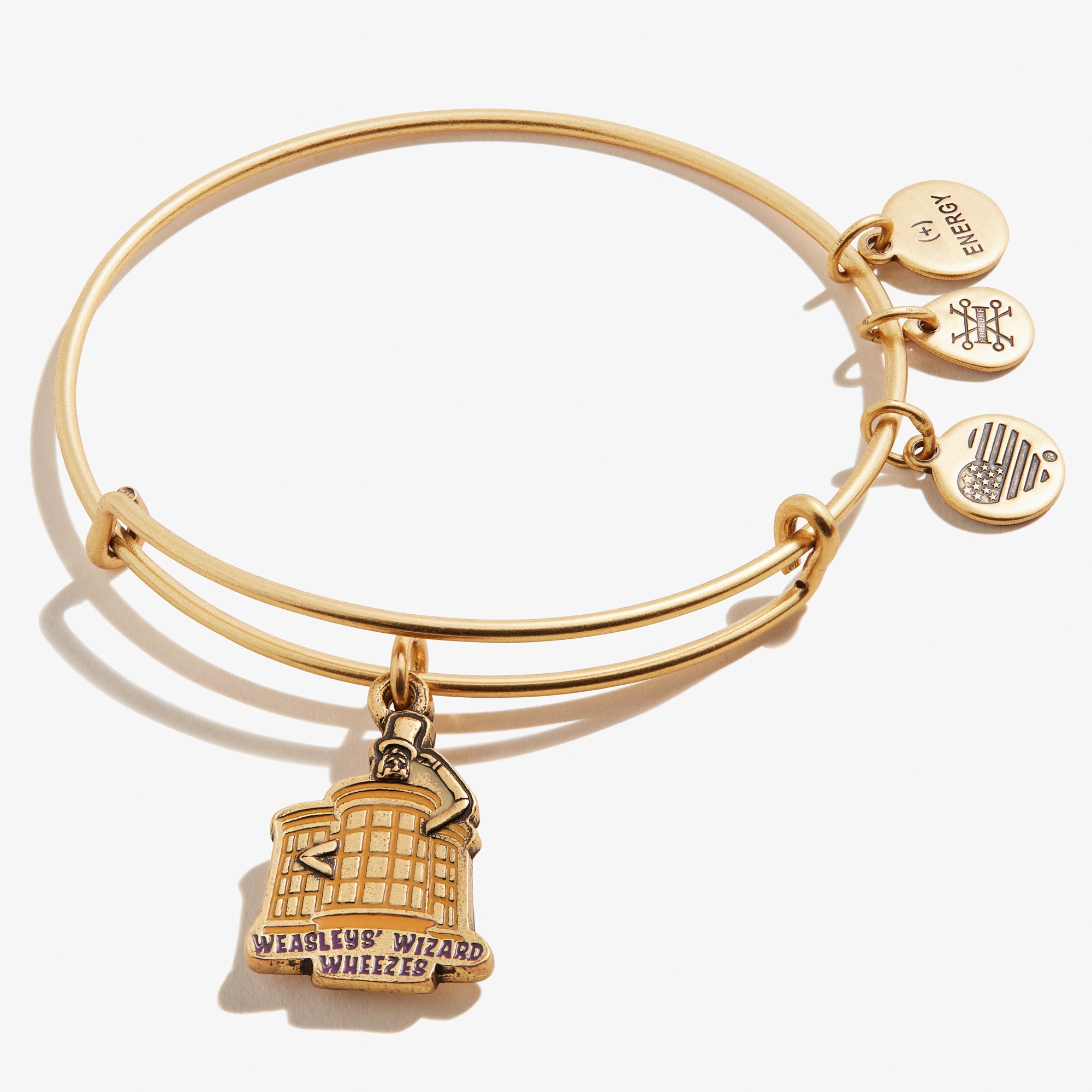Harry Potter™ 'Weasleys Wizard Wheezes' Charm Bangle - Official Wizarding World Jewelry for Cosplay, Gifts & Harry Potter Fans | Perfect for Halloween, Themed Parties & Collectors