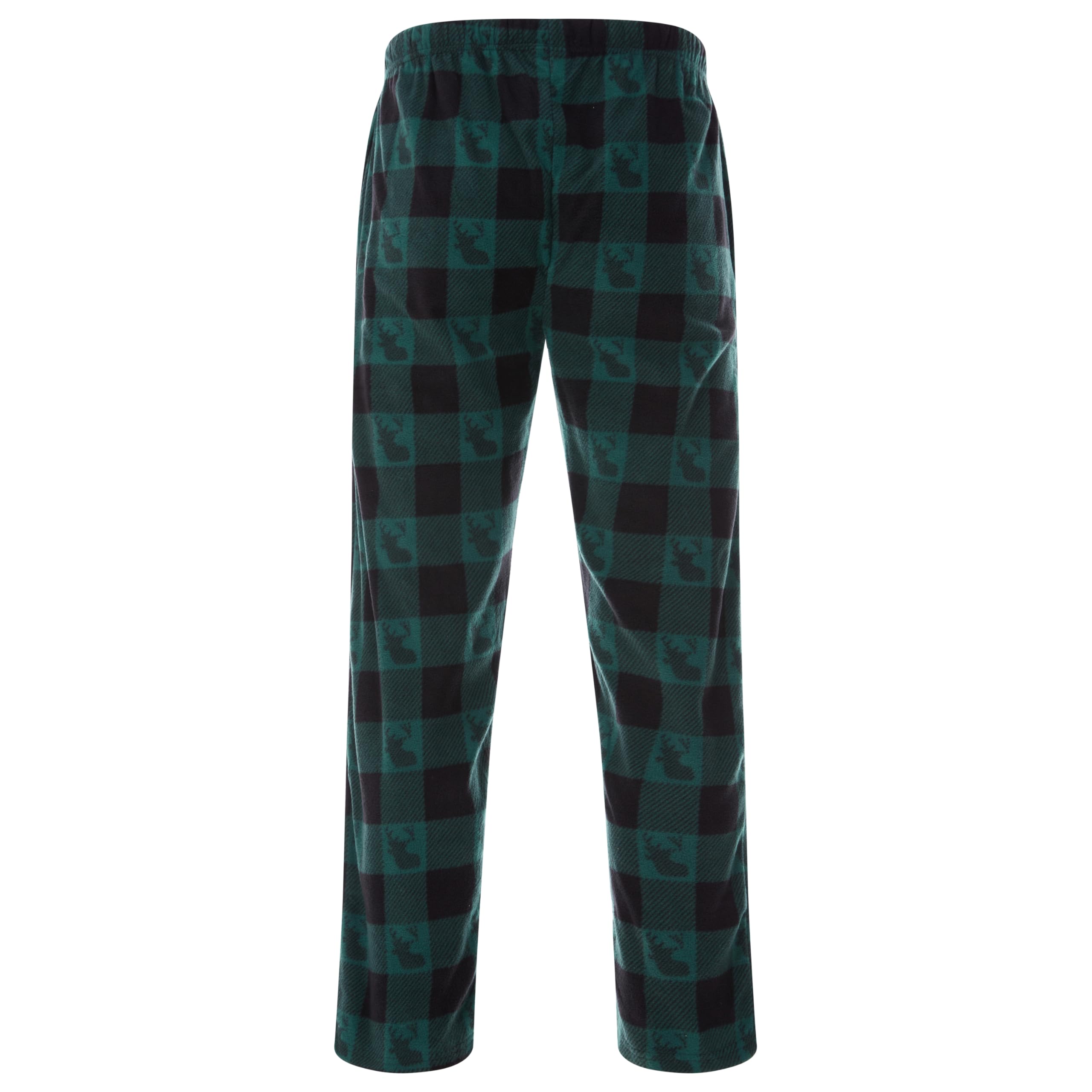 Cozy Boys Fleece Pajama Pants - Plaid Sleepwear for Big Boys Size 8-18 - Warm Winter Pjs for Christmas, Sleepovers & Family Holidays