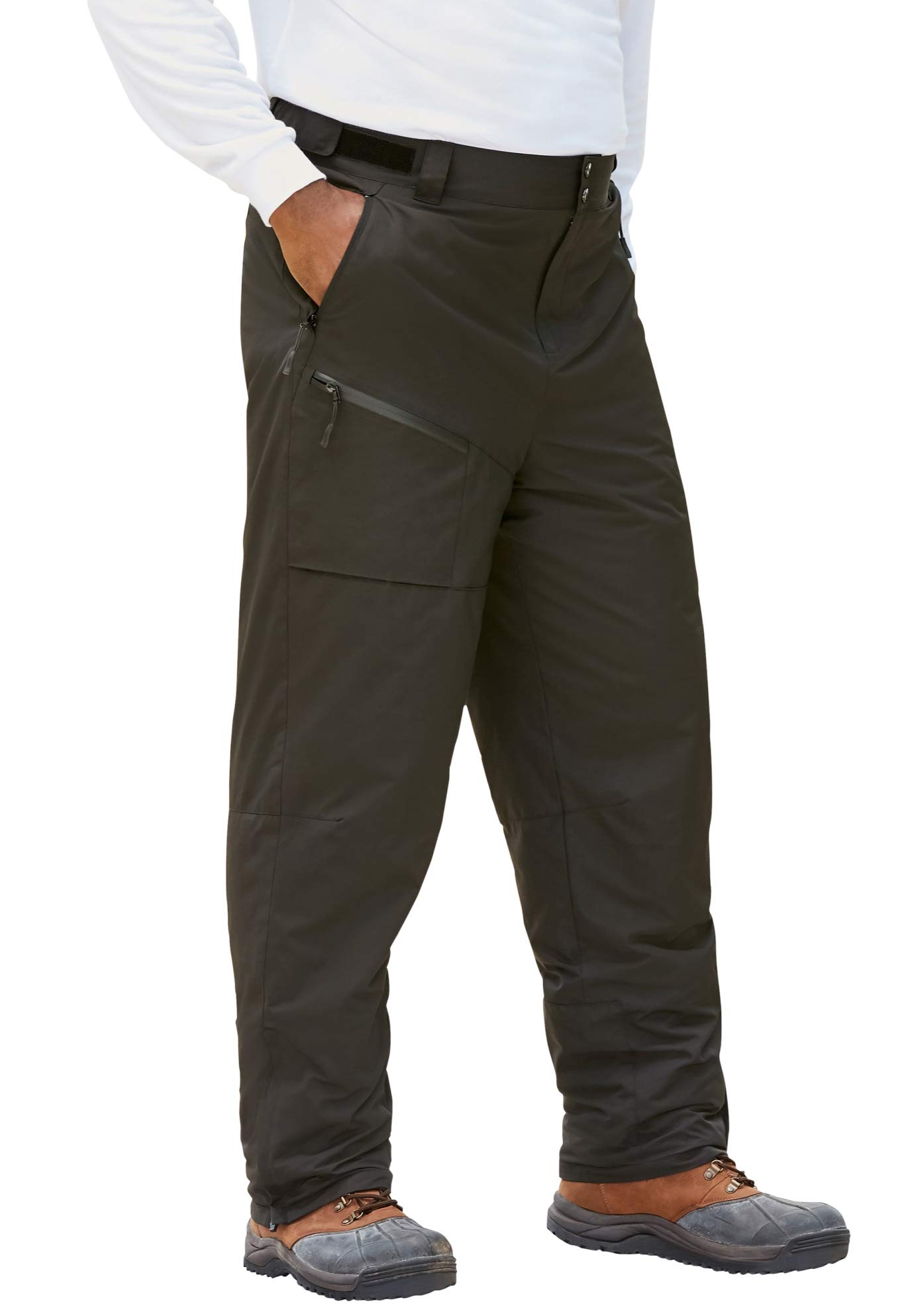 KingSize KS Sport Men's Big & Tall Snow Pants - Waterproof Winter Ski Pants for Snowboarding, Hiking & Outdoor Activities