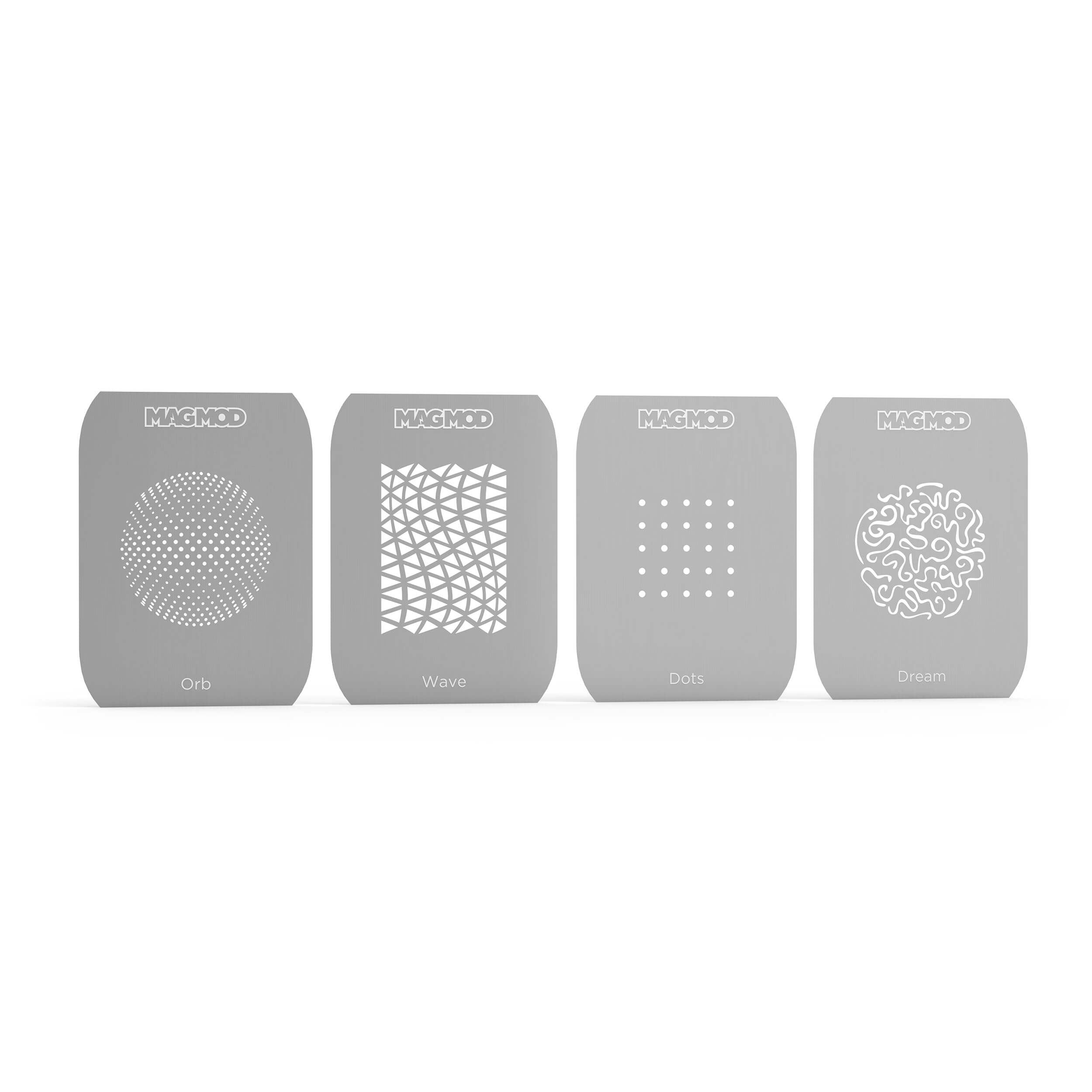 4 Different Gobos Graphic Plates for MagBeam (Pattern 1) - Clearance Sale | Professional Lighting Projector Accessories for Stage, DJ, and Theater Events