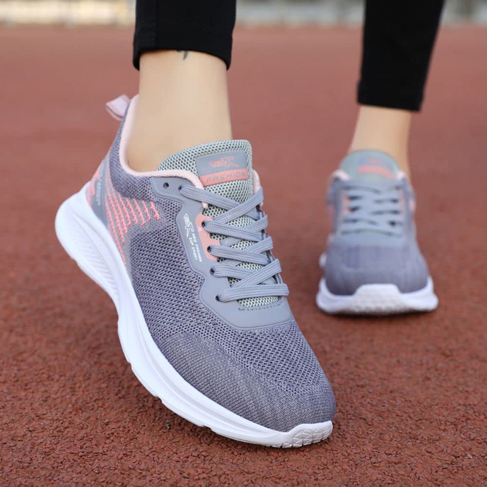 VAXAV Women's Lightweight Breathable Mesh Sneakers - Comfortable Walking Running Tennis Shoes for Hiking, Gym & Outdoor Activities | Perfect for Casual Wear, Sports & Travel