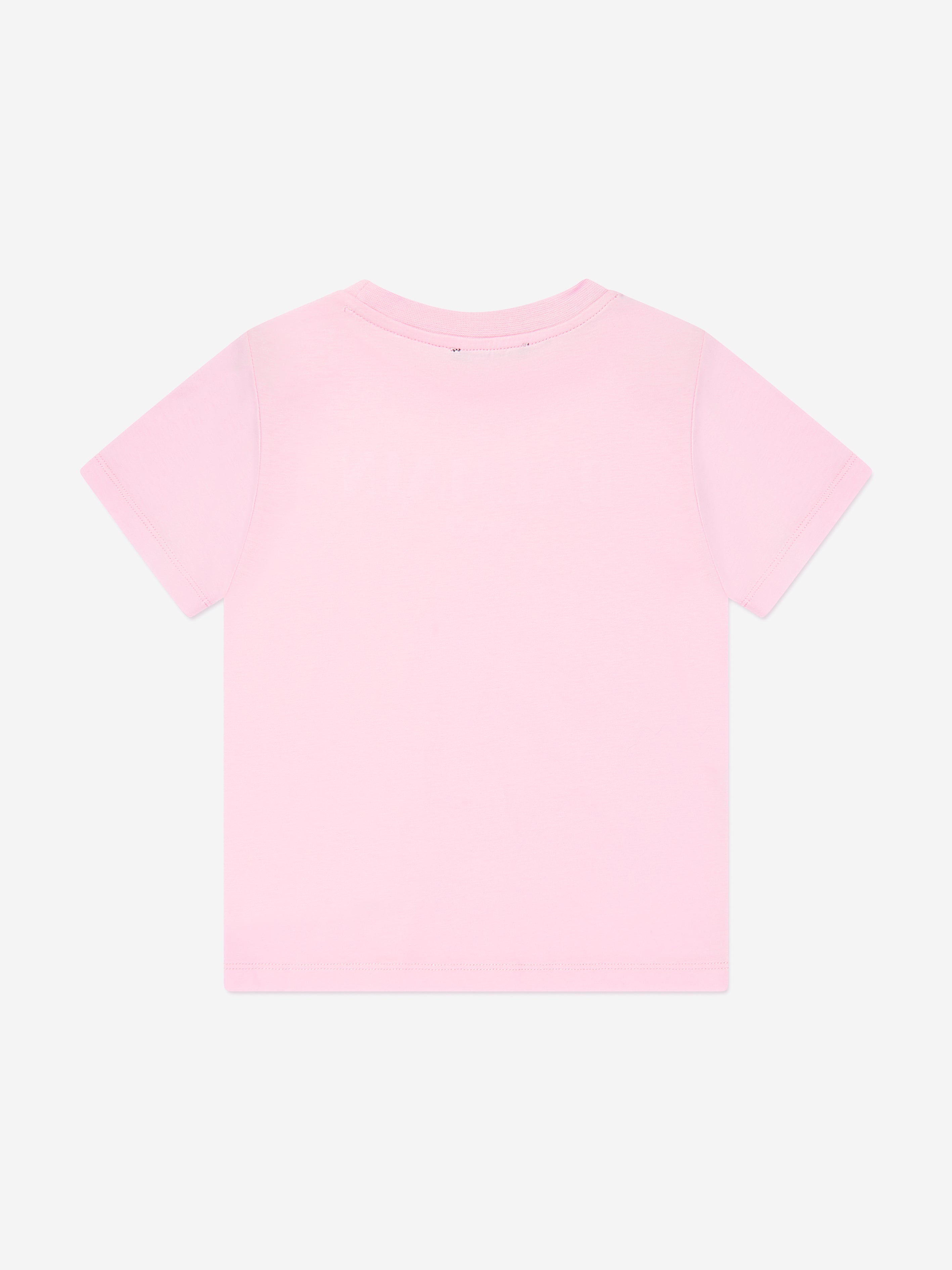 Balmain Girls Pink Logo T-Shirt | Stylish Casual Wear for Kids | Perfect for School, Playdates & Family Outings