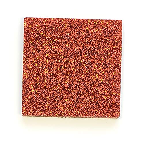 Red Glitter Acrylic Sheet 24x24 Inch - 1/8