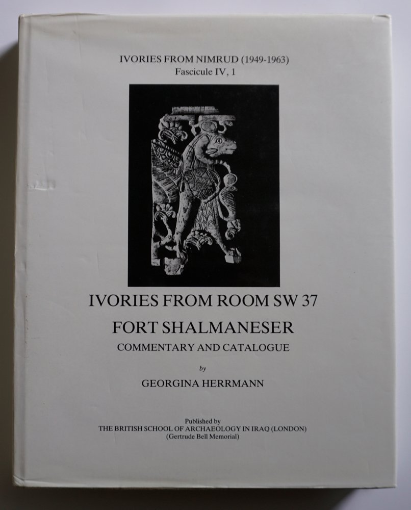 Ancient Nimrud Ivories from Room SW37, Fort Shalmaneser - Complete 2 Volume Set (Commentary, Catalogue & Plates) | Mesopotamian Artifacts for Archaeology Collectors, Museum Exhibits & Academic Research