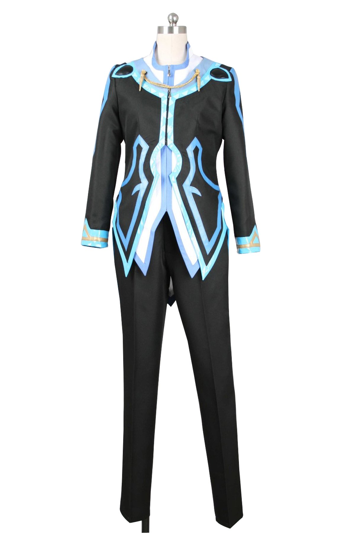 Jude Mathis Black Uniform Battle Suit - Official Halloween Cosplay Costume for Anime Fans & Game Characters | Perfect for Conventions, Cosplay Events & Themed Parties