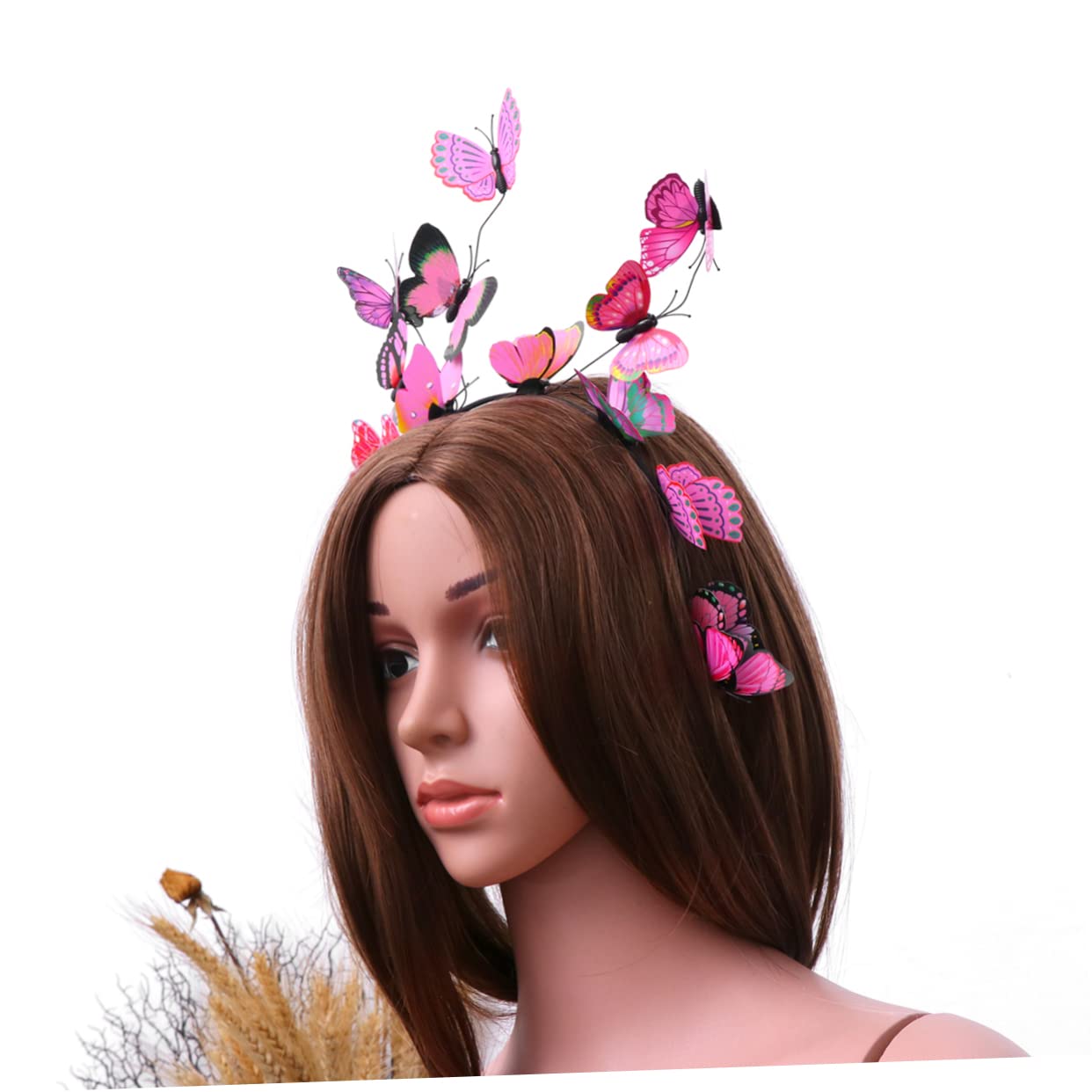Minkissy Women's Headbands - Elegant Butterfly Hair Clips & Hair Ties for Weddings, Parties & Special Occasions | Perfect Bridal Hair Accessories for Photo Shoots & Formal Events