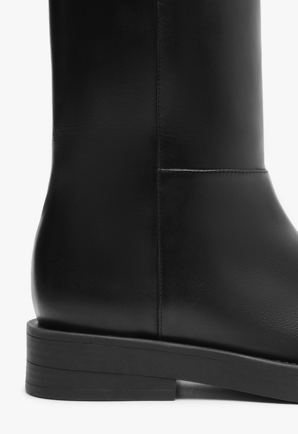 Jamie Atanado Leather Boots for Women - Low Heel Height (F24, S2195600130001) | Stylish & Comfortable for Casual Wear, Office & Night Out