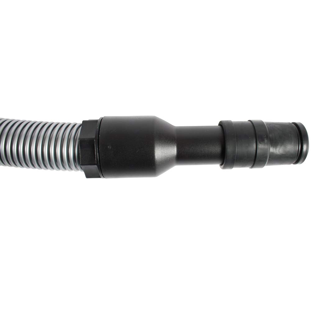 Premium Shop Vacuum Power Tool Adapter Set by Cen-Tec Systems - 10 Ft. Hose, Silver - Ideal for Dust Collection, Woodworking, and Workshop Cleaning