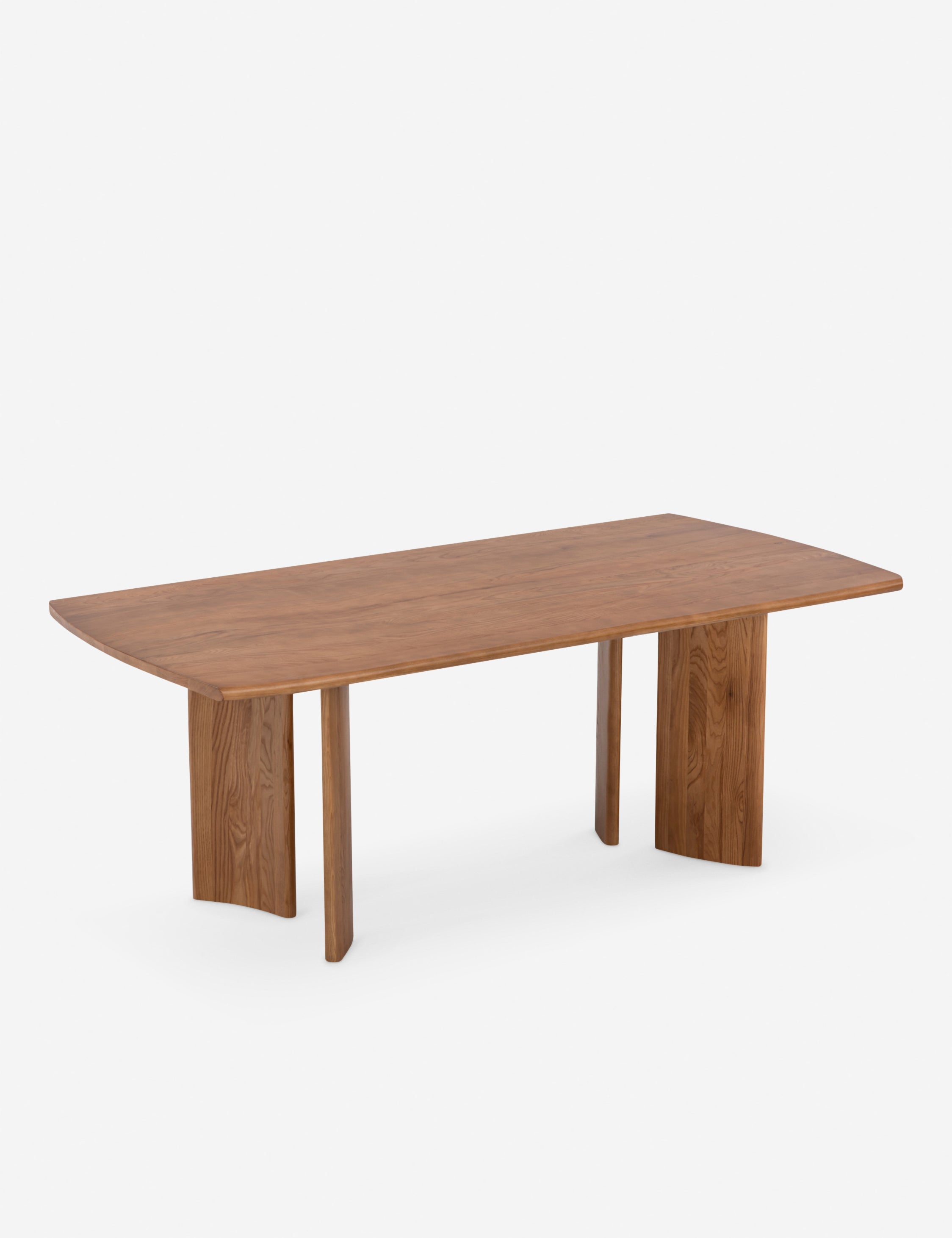 Sun at Six Crest Dining Table - Modern Solid Wood Dining Table for Kitchen & Dining Room - Perfect for Family Gatherings & Dinner Parties