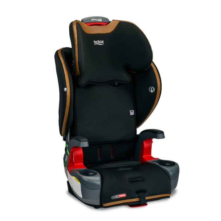 Britax Grow With You Clicktight Booster Car Seat - Safe & Adjustable for Kids 3-12 Years - Perfect for School, Travel & Family Road Trips