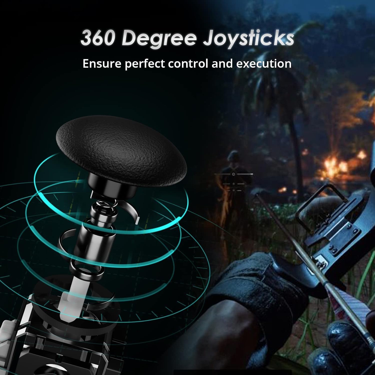2 Pack Wireless PS3 Controller for PlayStation 3 - High Performance Gamepad with Dual Vibration & Motion Control (Flame & Wolf Design) - Perfect for Gaming, Streaming & Multiplayer Sessions