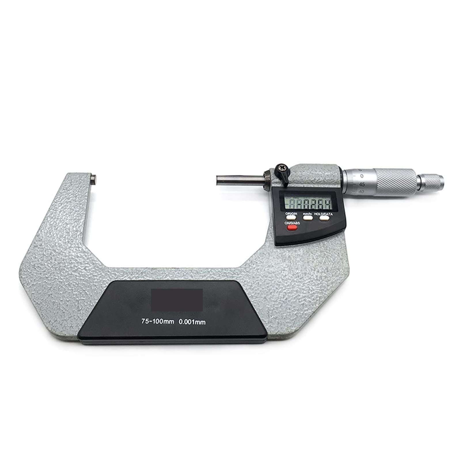 Digital Micrometer 0-100mm with 0.001mm Accuracy - Professional Electronic Outside Micrometer Gauge for Precise Thickness Measurement | Ideal for Metalworking, Machining, Engineering & Quality Control
