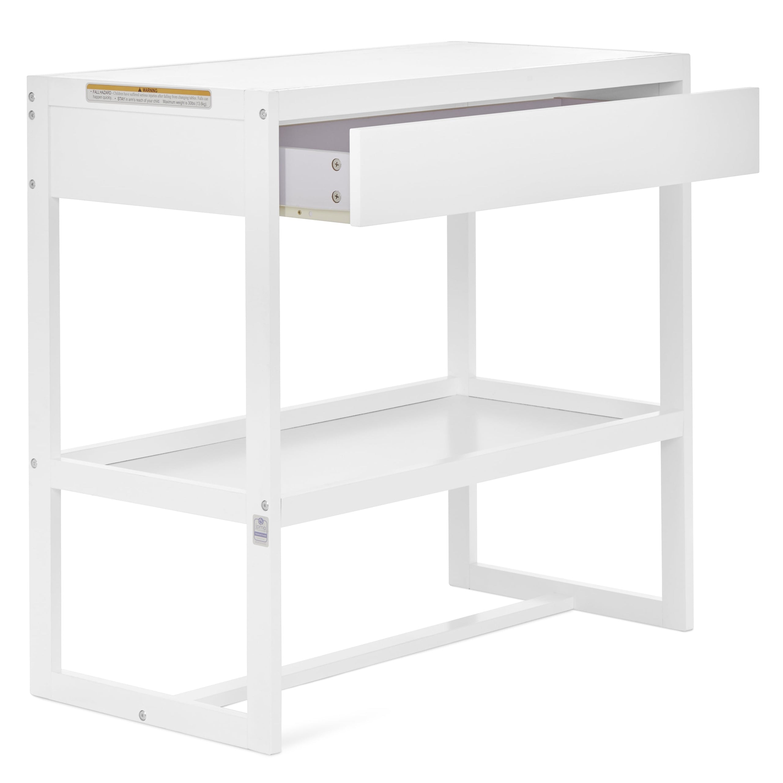 Dream On Me Arlo Changing Table - Baby Dresser & Diaper Station for Nursery Organization | Perfect for Newborns & Toddlers | Safe, Sturdy & Space-Saving Design