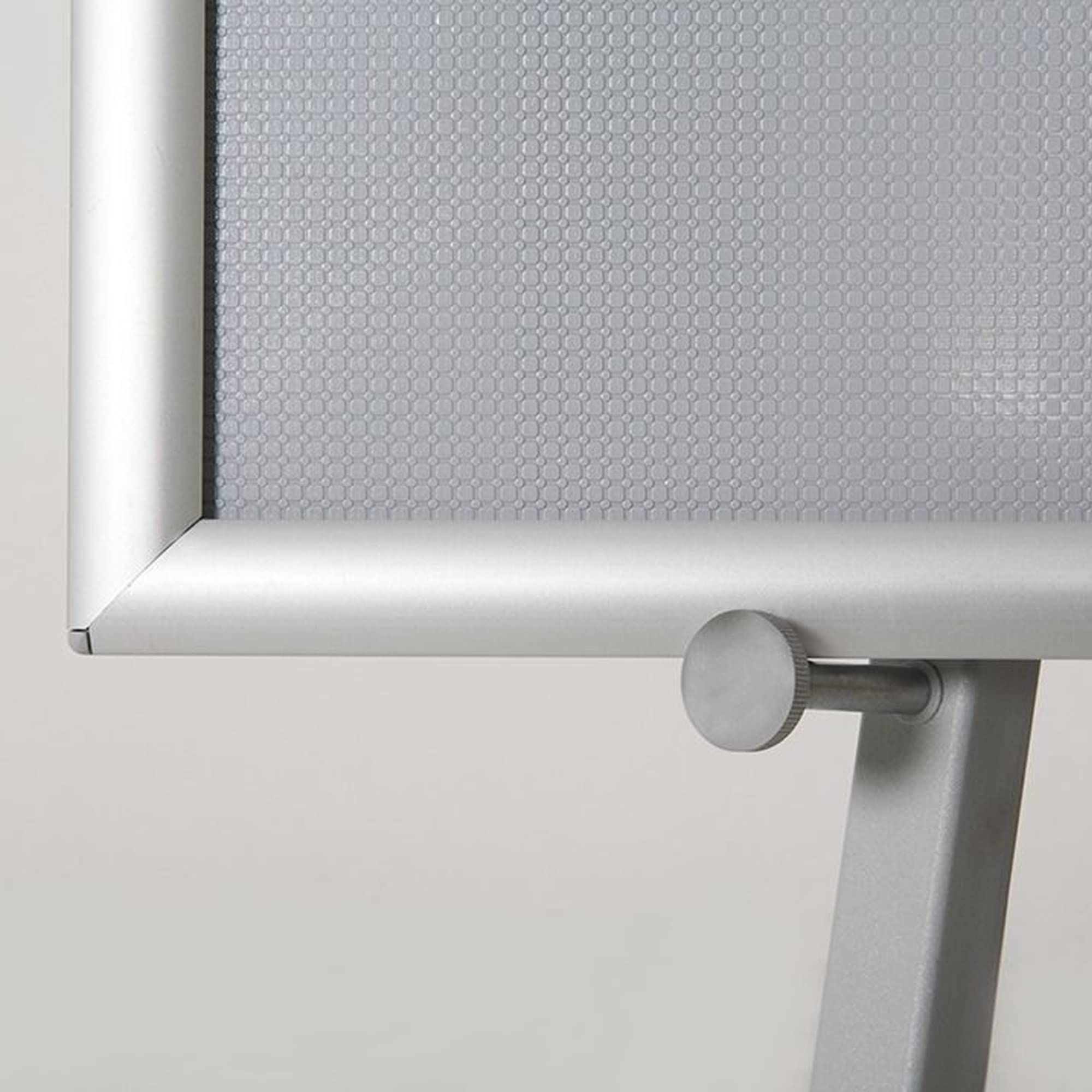 59 Inch Adjustable Floor Standing Art Easel - 5 Height Settings, Portable Foldable Steel Canvas Display Stand for Artists & Presenters (Gray) | Perfect for Painting, Drawing, Classroom & Gallery Exhibitions