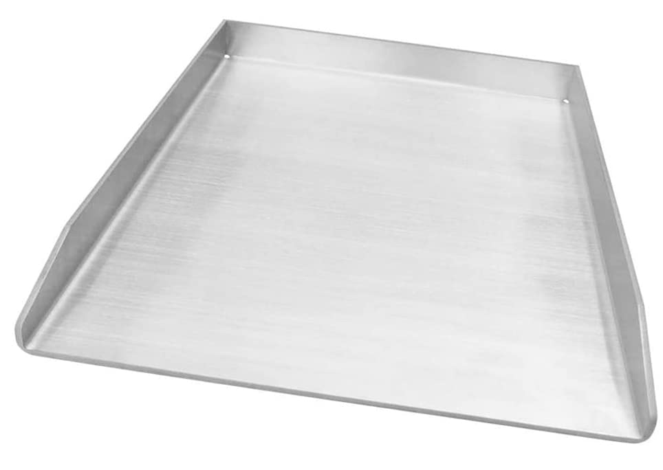 17.2 Inch Stainless Steel Griddle Pan Replacement for Weber Spirit 300/700 & Genesis Silver/Gold/Platinum B/C Series (2005 Model) - Perfect for Outdoor Grilling, BBQ Parties & Backyard Cooking