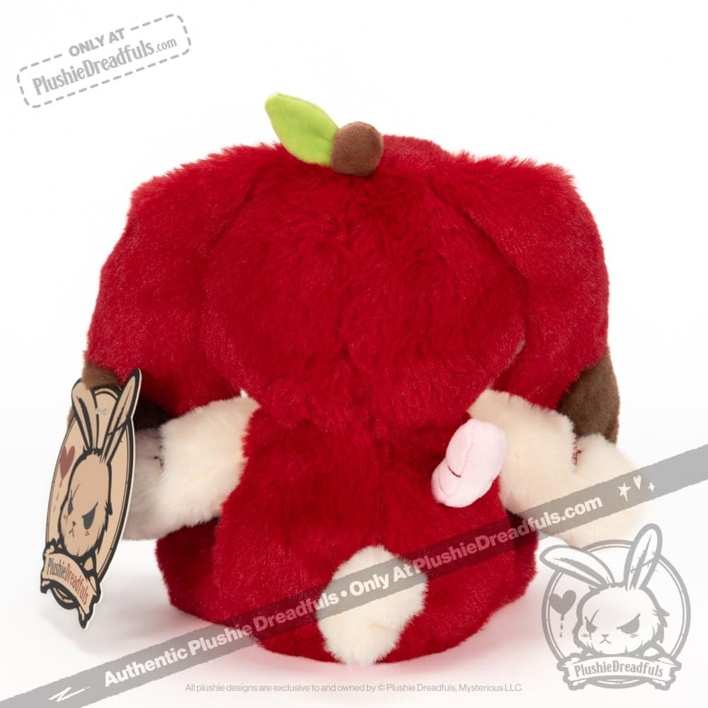 Plushie Dreadfuls Apple Rabbit Stuffed Animal Toy - Cute Bunny Plush for Kids, Collectors & Gift Giving | Perfect for Nursery Decor, Birthday Presents & Cuddling