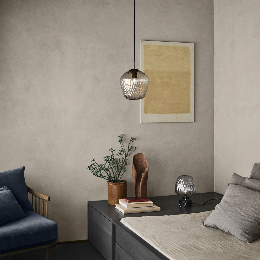 Blown SW3 Pendant Light - Modern Glass Hanging Lamp for Living Room, Bedroom & Dining Room Decor